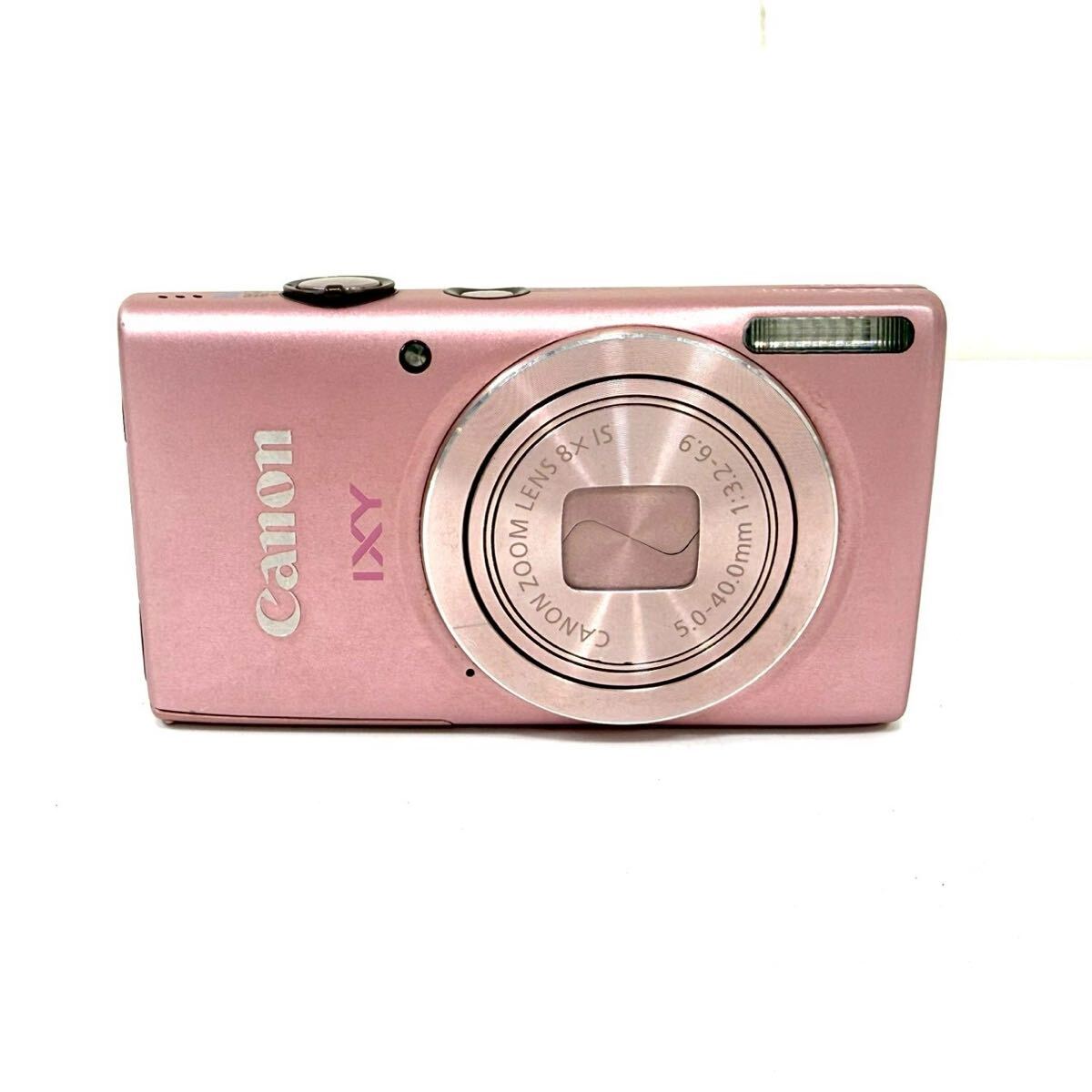 【動作未確認】Canon キャノン IXY DIGITAL 100F イクシー PC1896 ピンク 電池パック有 デジタルカメラ コンデジ IT5W2R3U9FO0 A0511