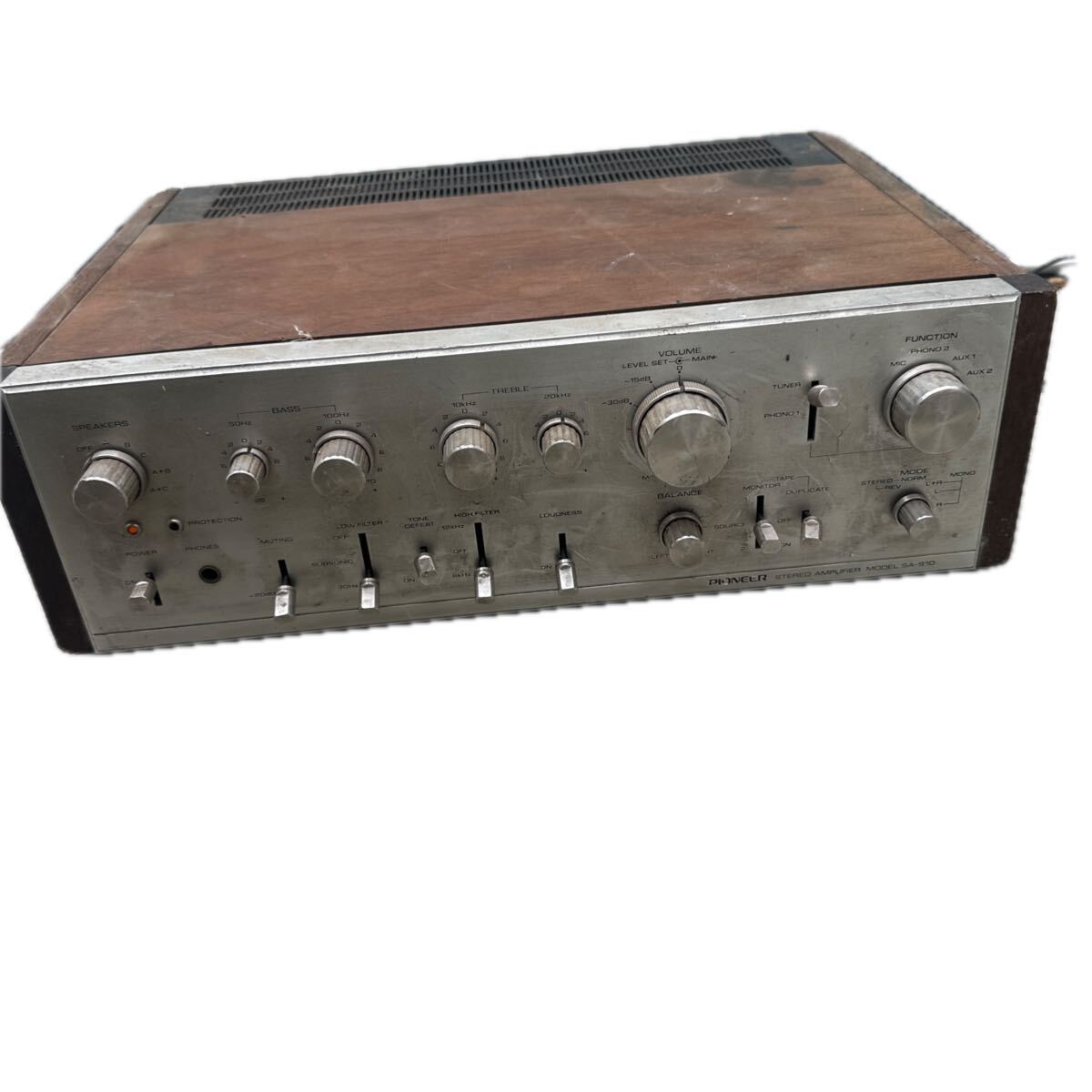 Pioneer パイオニア プリメインアンプ SA-910 