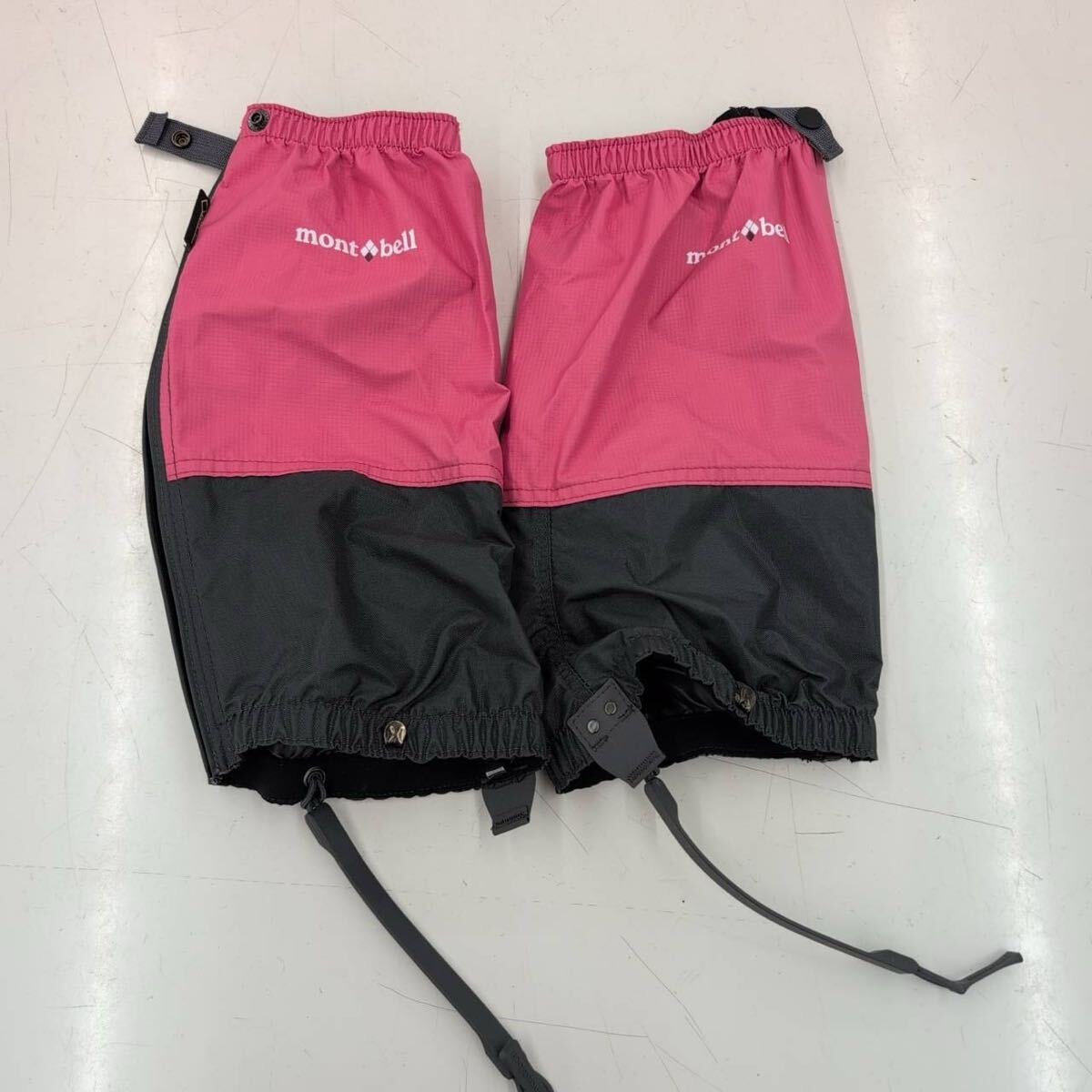 ◎モンベル ゴアテックス ライトスパッ ツ 登山 野外フェス　M mont-bell レッグカバー ピンク