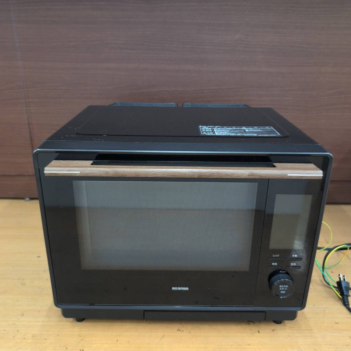 ◎アイリスオーヤマ スチームオーブンレンジ MS-F3002-B 2022年 動作品