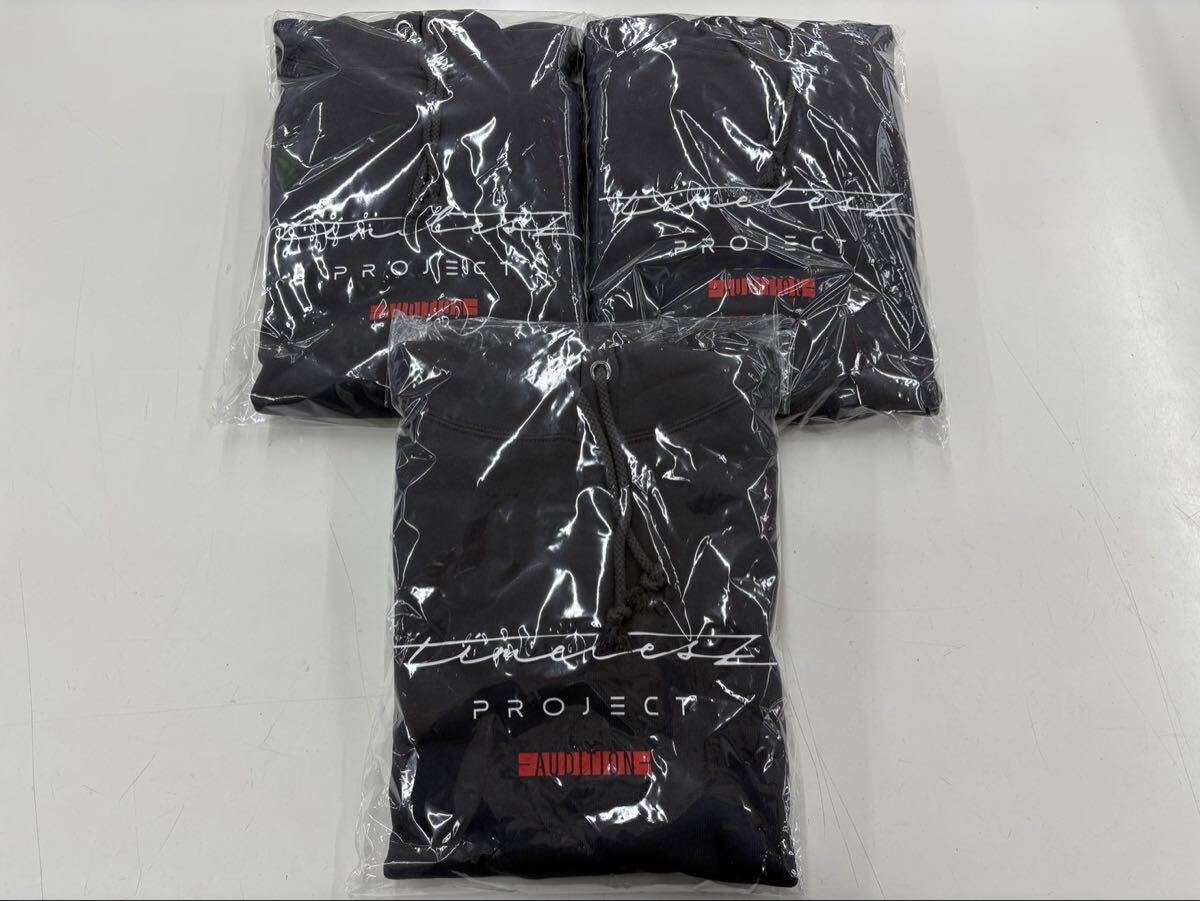 ◎TIMELESZ PROJECT タイムレスプロジェクト パーカー 長袖 グレー 3枚セット　未使用品