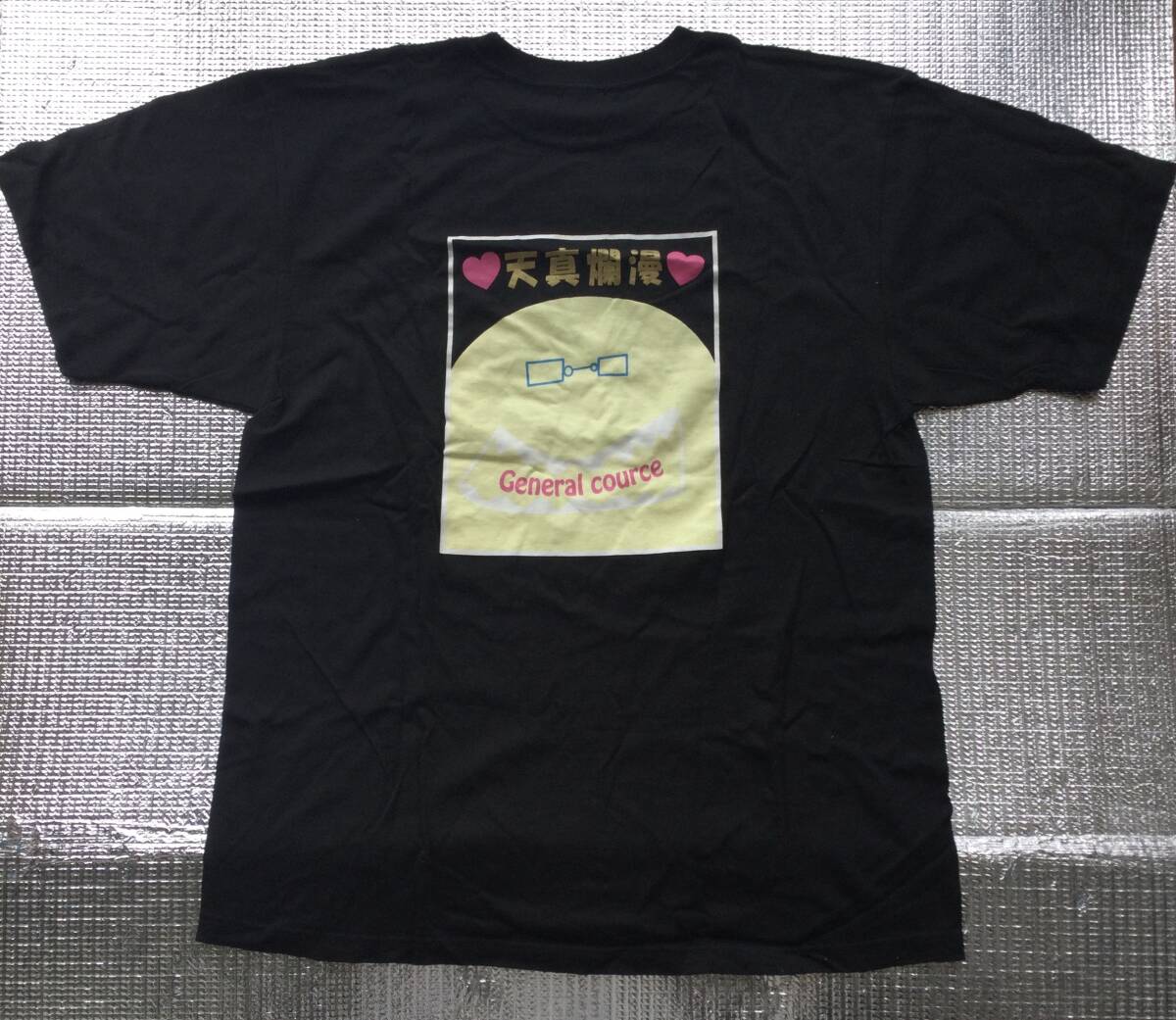 超ビッグサイズ＆オーバーサイズ【天真爛漫★ ブラック★ XXXLサイズ★Tシャツ 】　アメカジ　　だぼだぼ　おもしろ