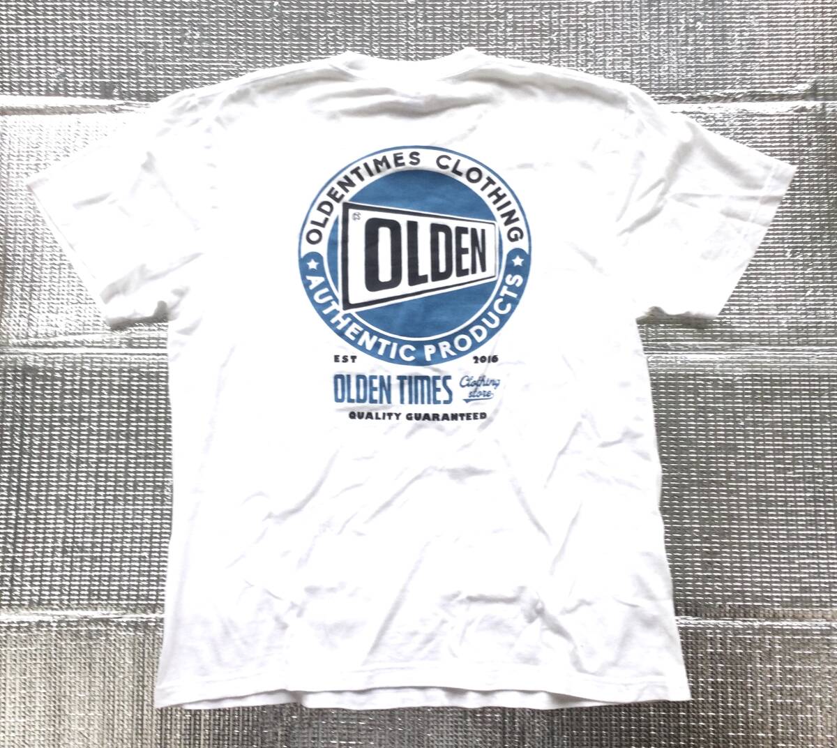 沖縄限定【OLDENTIMES オールデンタイムズ★ オリジナルTシャツ 】アメカジ　バイカー