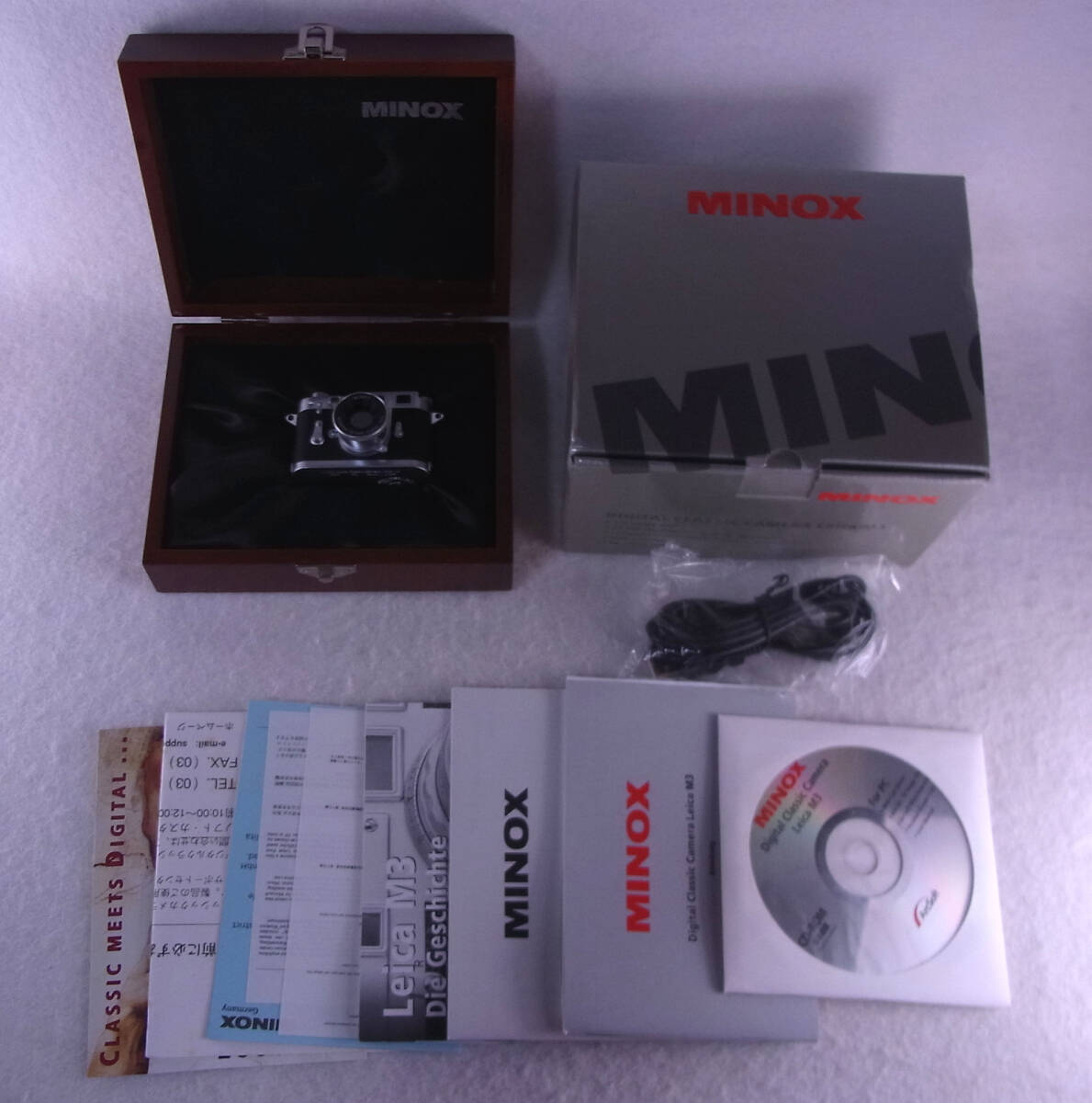 ジャンク ミノックス MINOX Digital Classic Camera ライカ Leica M3