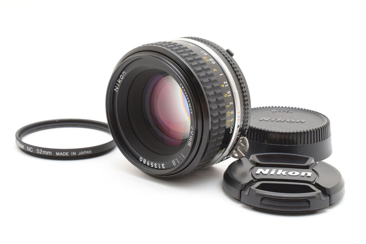 ★極上美品★ ニコン NIKON Ai-S NIKKOR 50mm F1.8 #8862@b AU4831