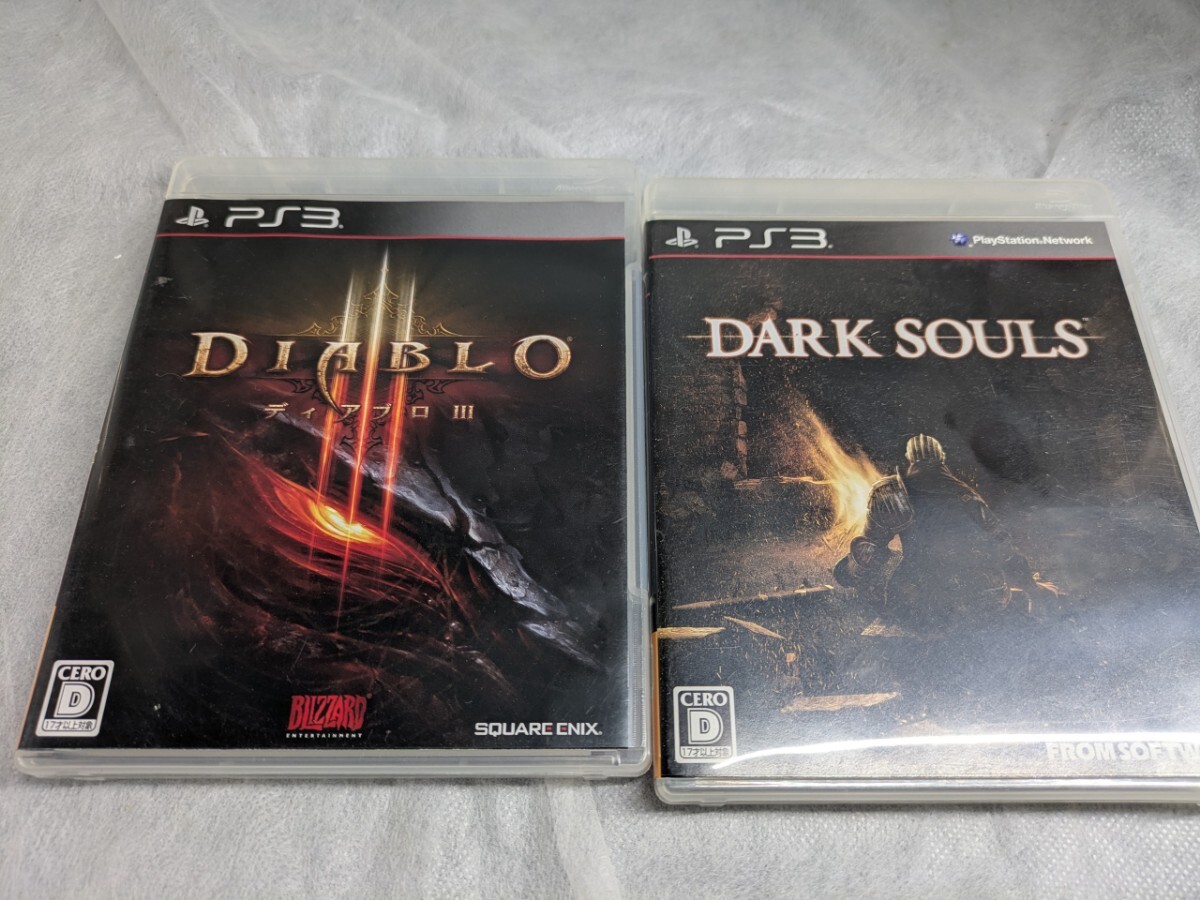 [1円スタート]PS3 ダークソウル DARK SOULS フロム ソフトウェア ディアブロⅲ　スクエアエニクス