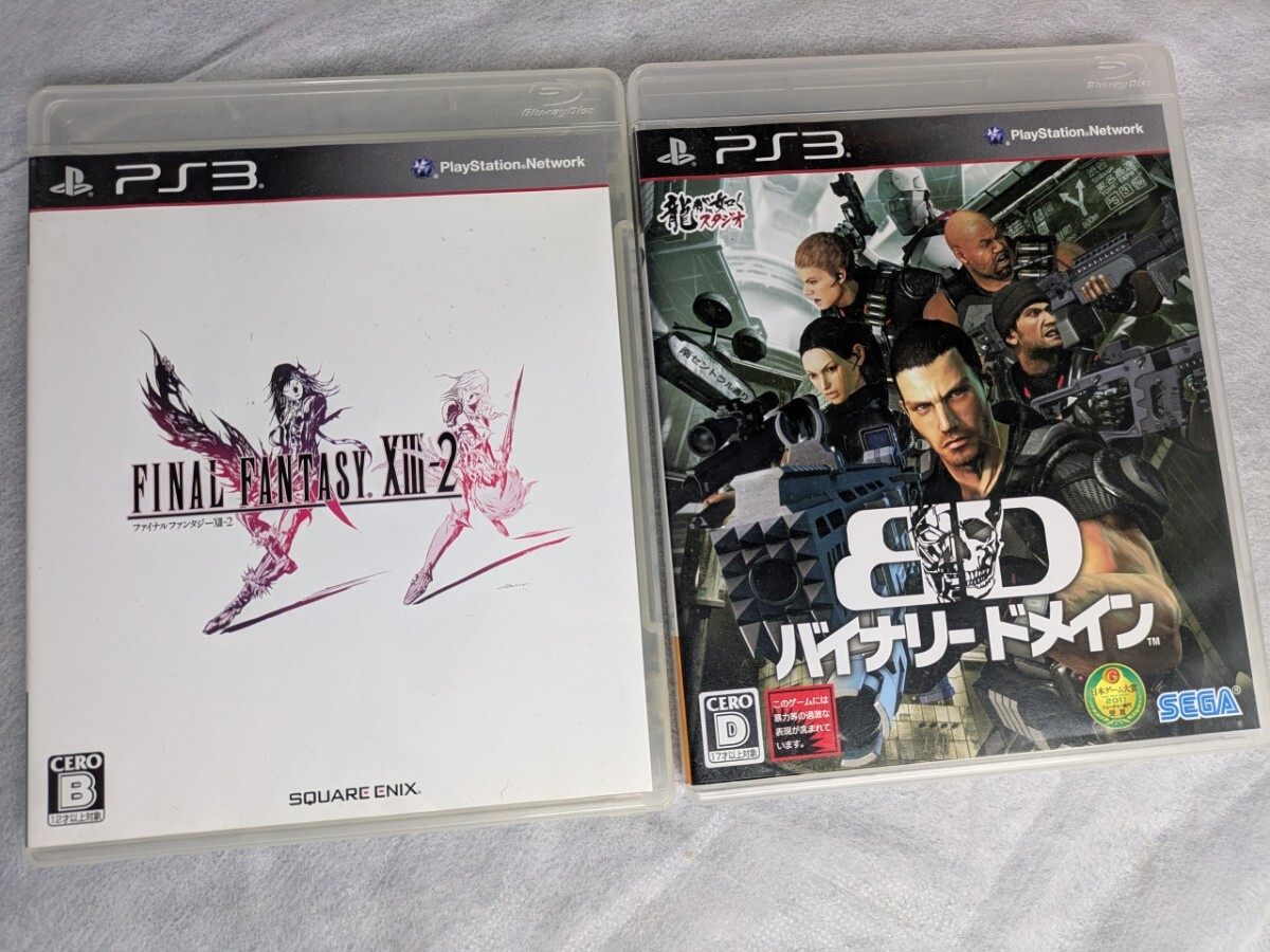 [1円スタート]BD バイナリードメイン ファイナルファンタジー XIII-2 PS3ソフト