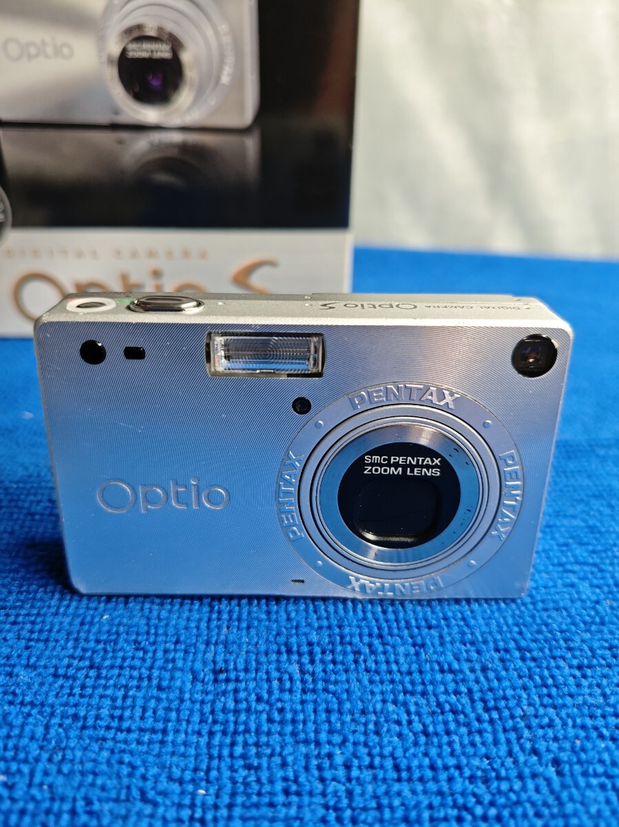(1円スタート)現状品 PENTAX OptioS デジタルカメラ Optios ペンタックス