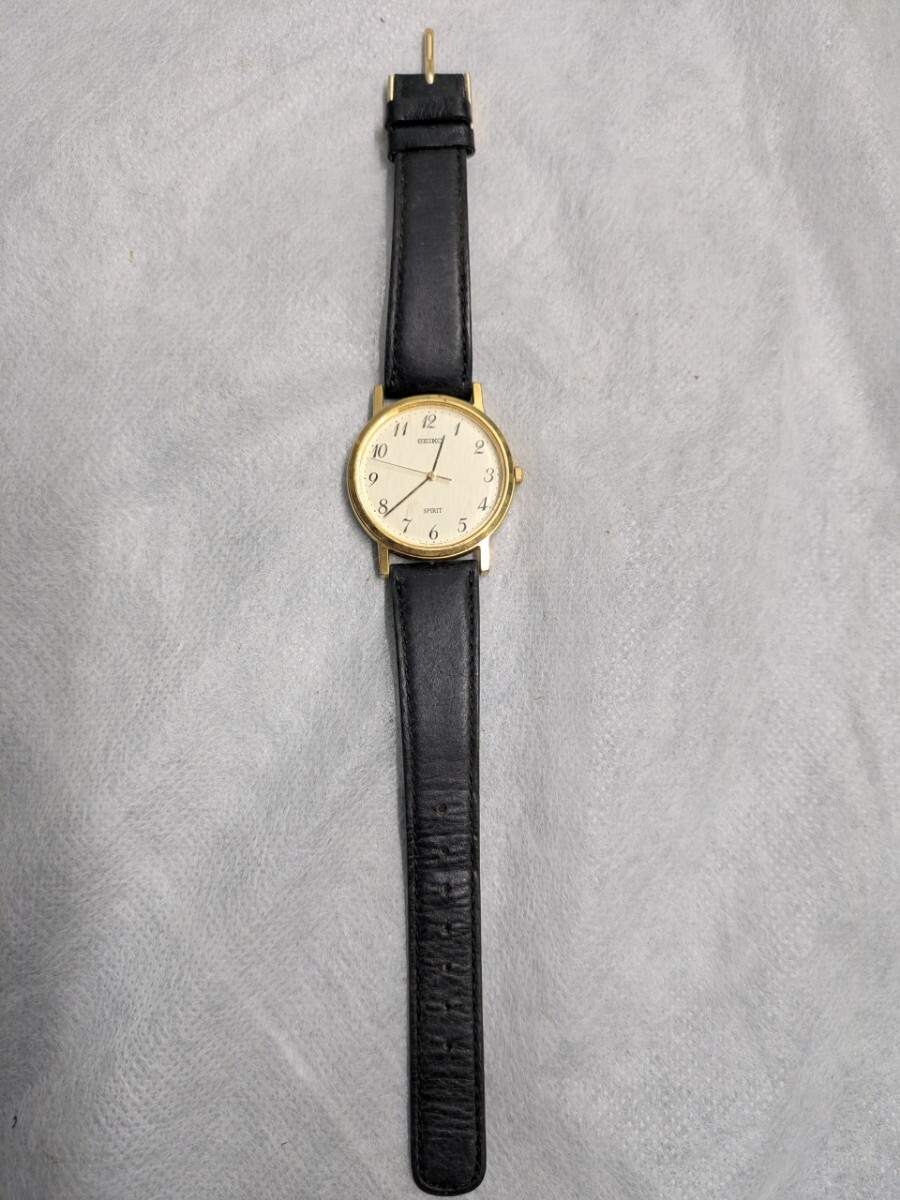 [1円スタート]SEIKO SPIRIT セイコー 腕時計 防水 7N01-7060