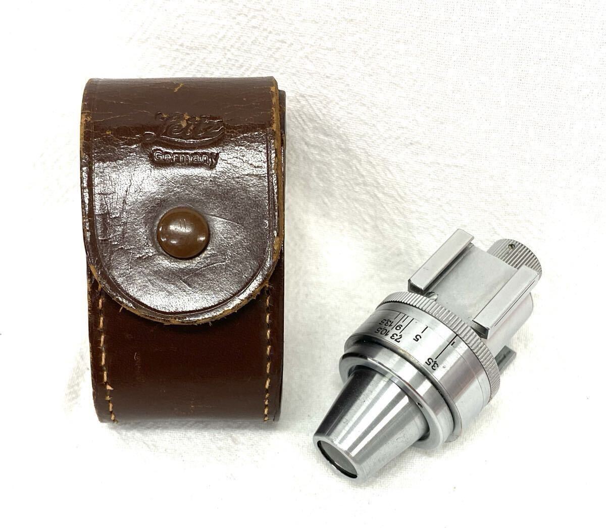 Leica ライカ Ernst Leitz Wetzlar 3.5-13.5 逆像ビドム ズームファインダー ユニバーサルファインダー 動作未確認 現状品 Y718-22