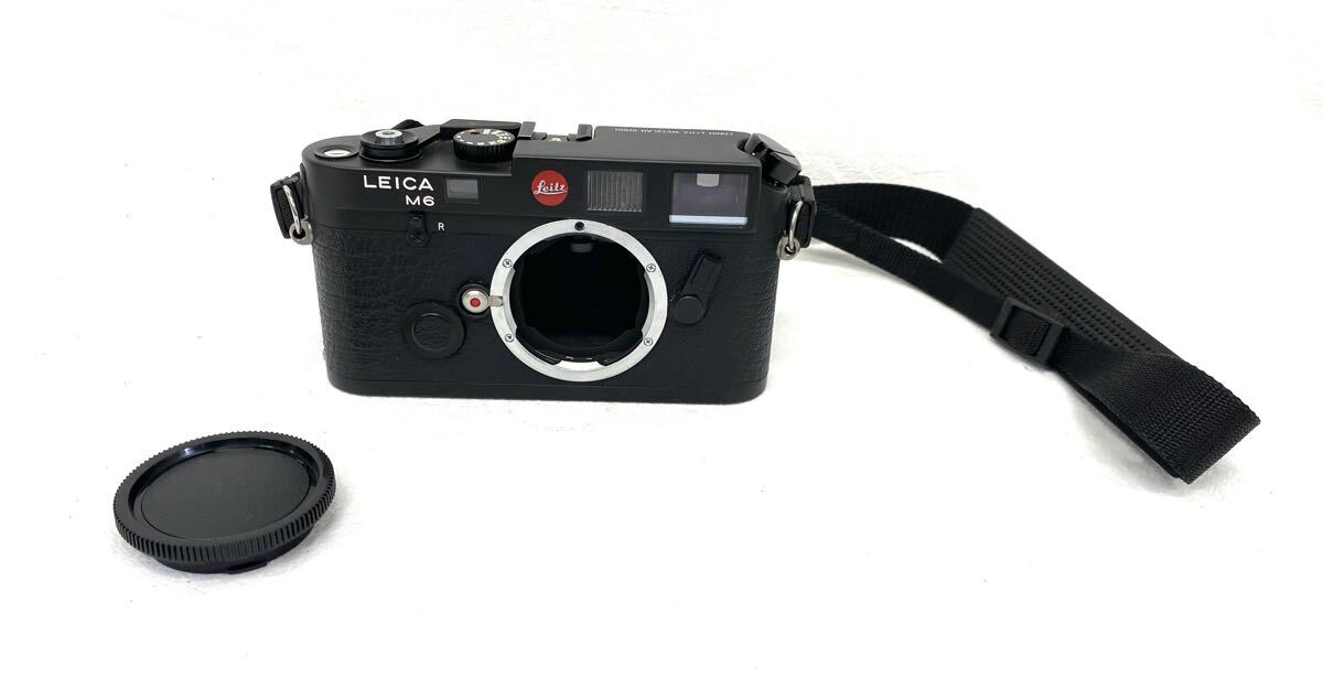 Leica ライカ M6 フィルムカメラ レンジファインダー ボディ ブラック 空シャッターのみ確認済み 現状品 Y722-1