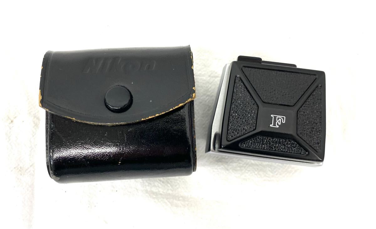 Nikon ニコン F用 ウエストレベルファインダー カメラアクセサリー ケース付き 動作未確認 現状品 Y718-25