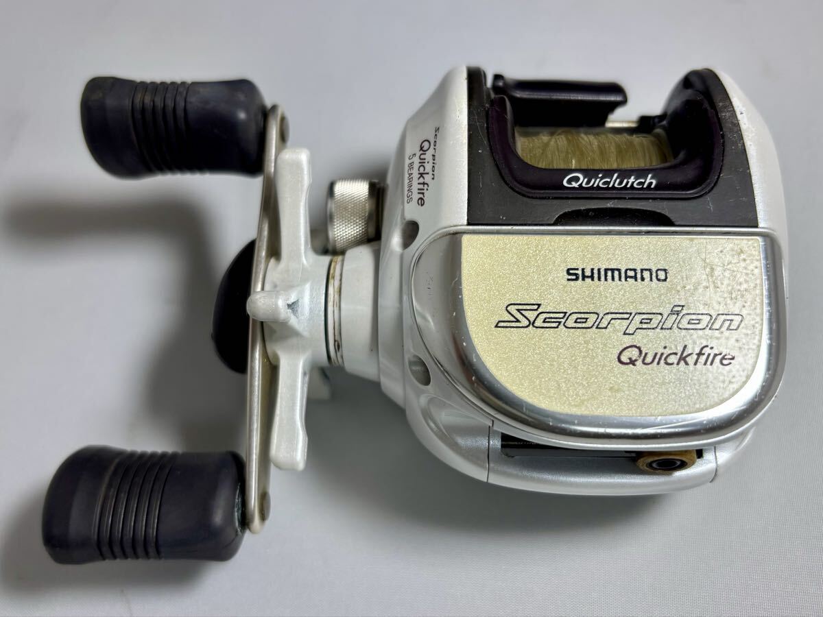 ★ シマノ スコーピオン クイックファイヤー 右ハンドル SHIMANO Quickfire クイックファイアー ベイトリール 60508
