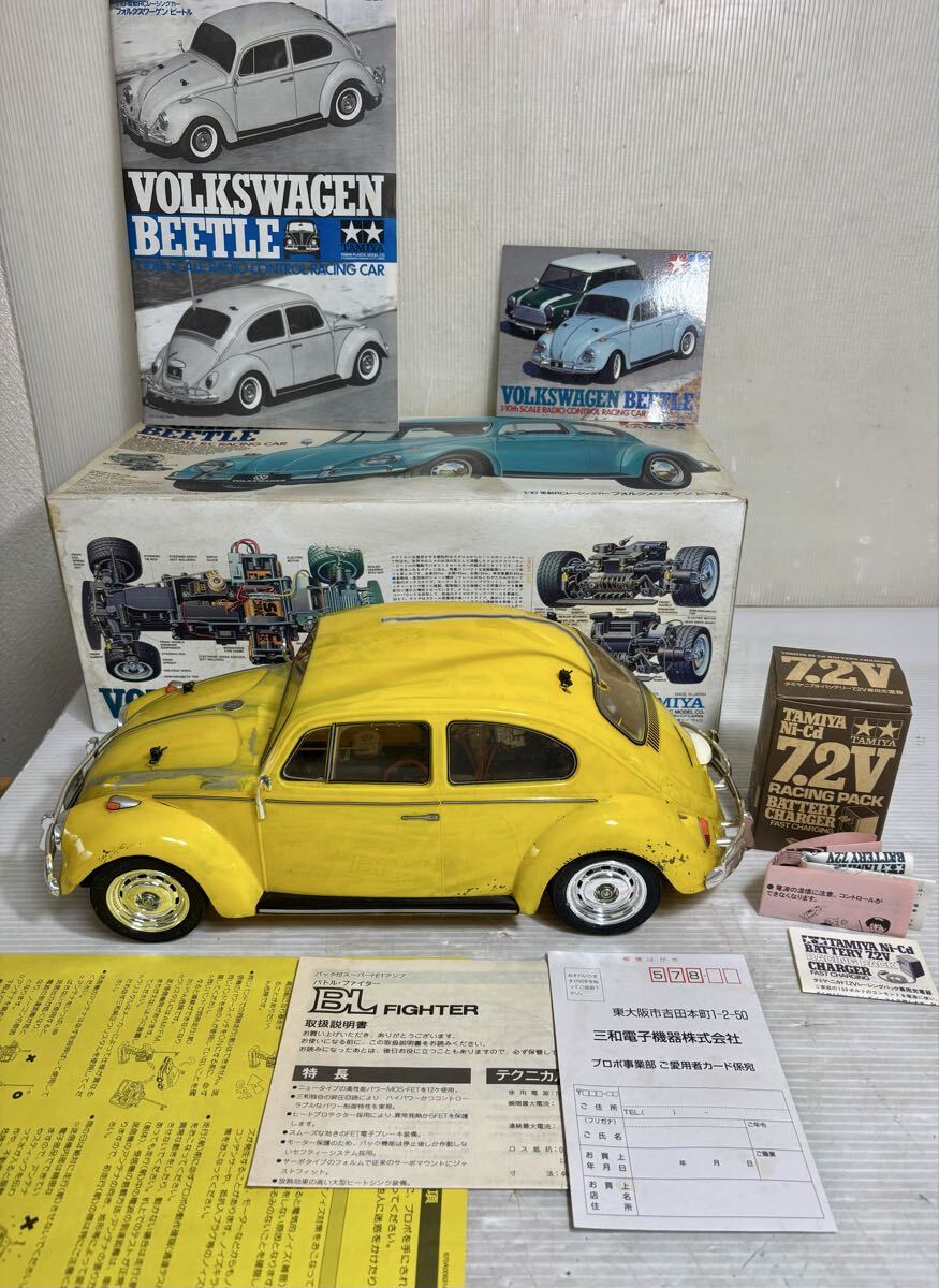 ★ タミヤ VOLKSWAGEN BEETLE フォルクスワーゲン ビートル TAMIYA ラジコン 1/10 th M-02L CHASSIS RC TAMIYA 60208