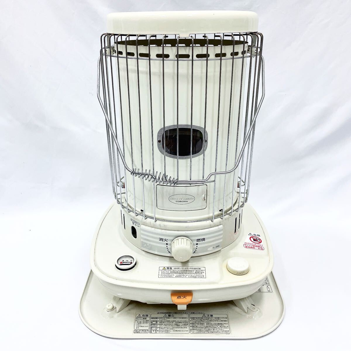 1110521 CORONA コロナ 自然通気形開放式石油ストーブ SL-66E 2012年製 暖房器具