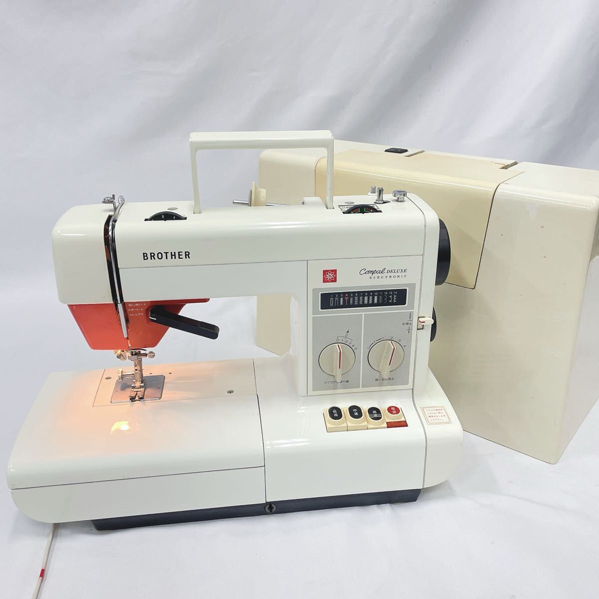 222051 BROTHER ブラザー ミシン COMPAL DELUXE コンパルデラックス ハンドクラフト 裁縫 手工芸 ZZ3-B728