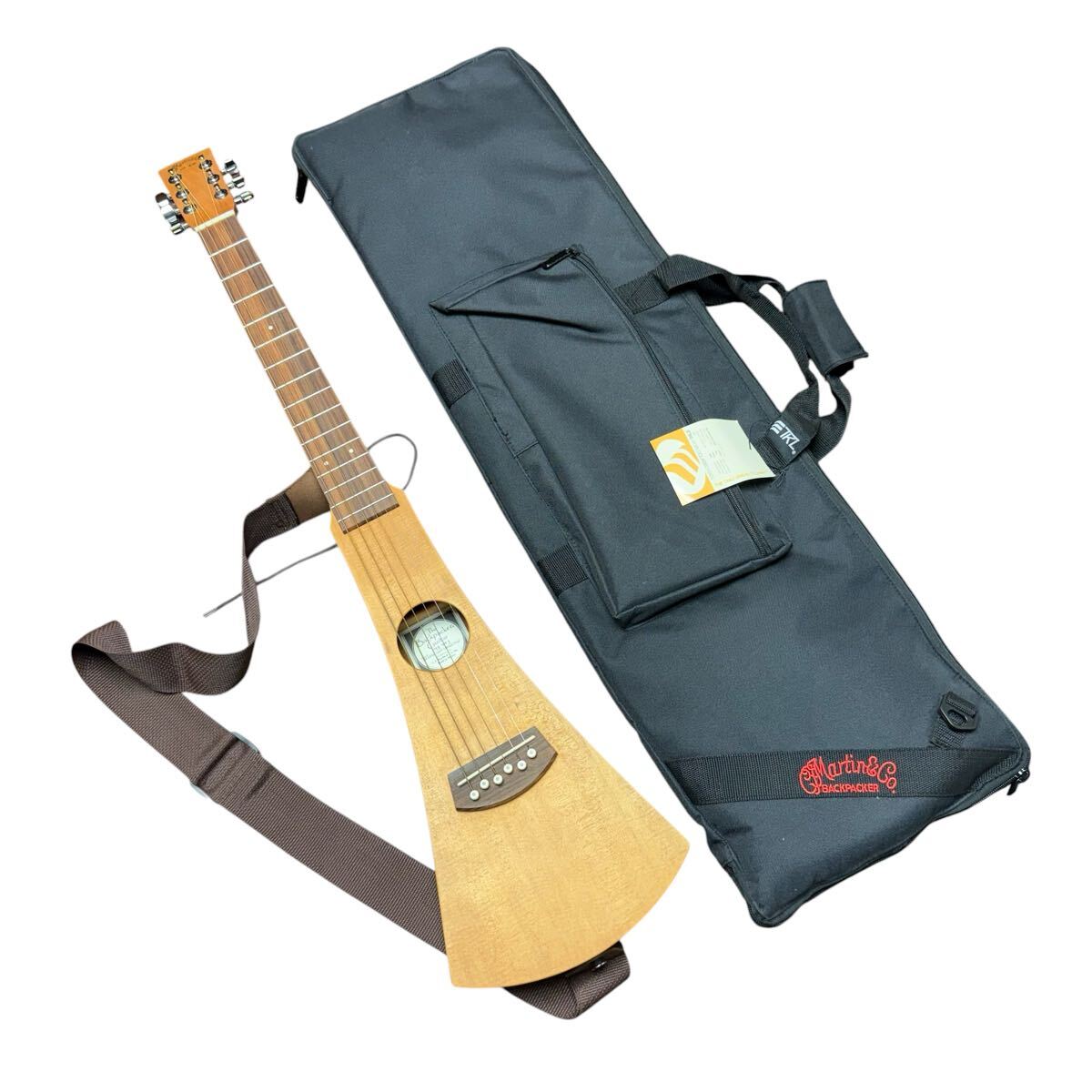 新品　Martin Backpacker マーティンバックパッカー トラベルギター　スチール弦　ソフトケース付