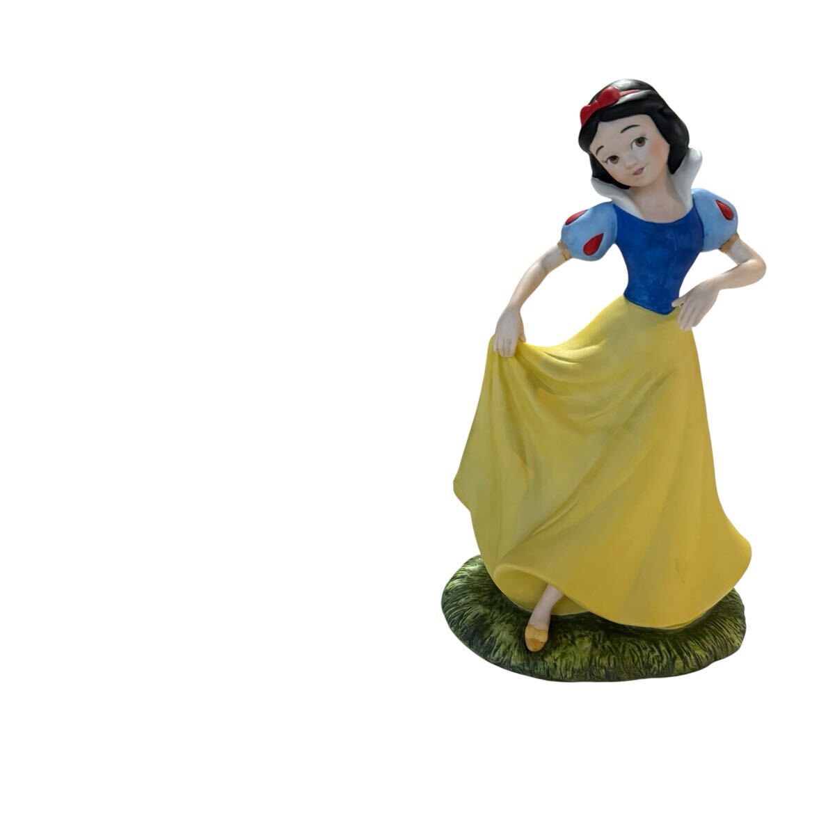箱あり　美品　加藤工芸 ディズニー 白雪姫 陶器 置物 フィギュリン