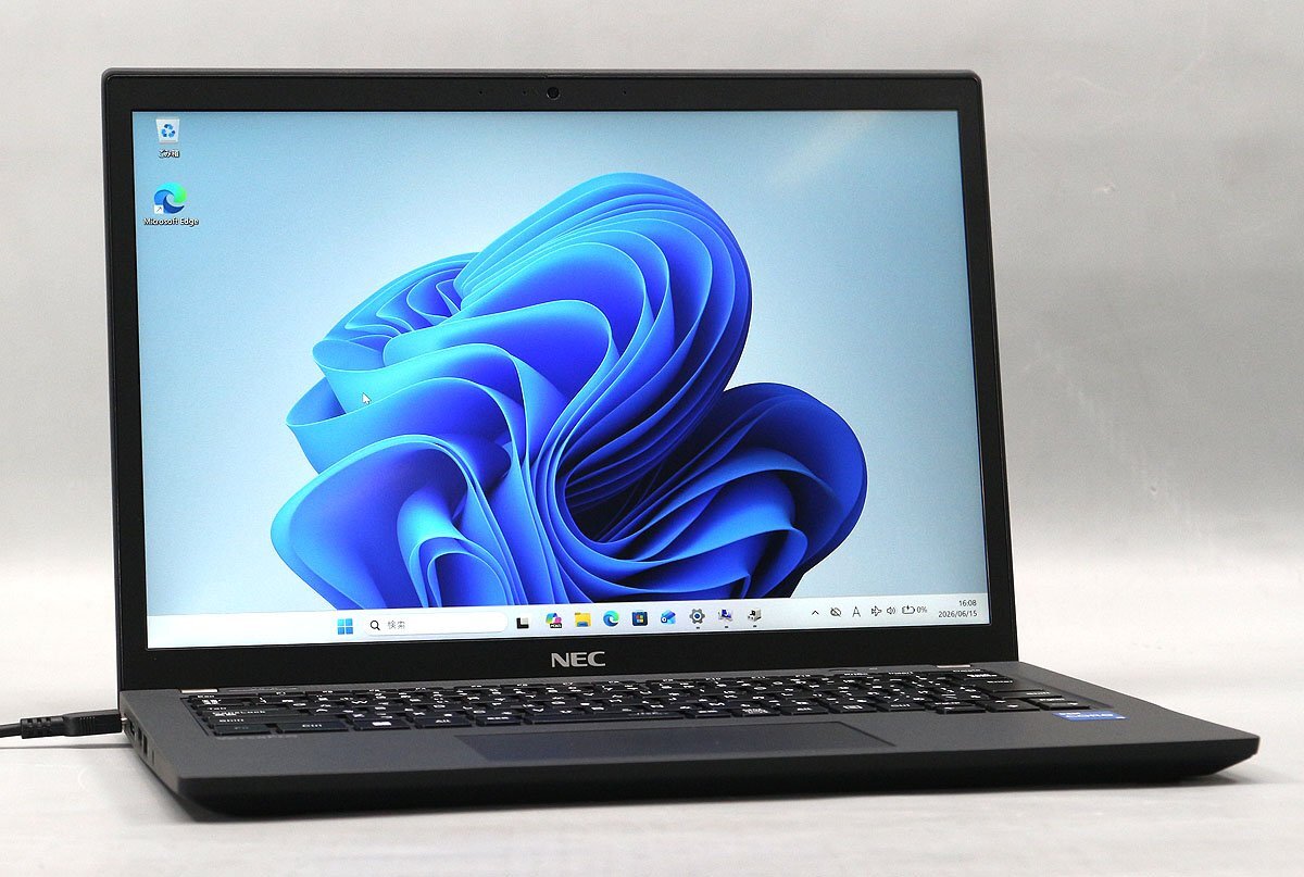 過放電？美品■NEC 軽量 VersaProJ UltraLite タイプVB VB-B 13.3型 第11世代 i5-1137G7 8GB SSD256GB WIN11 中古ノート/ラップトップPC