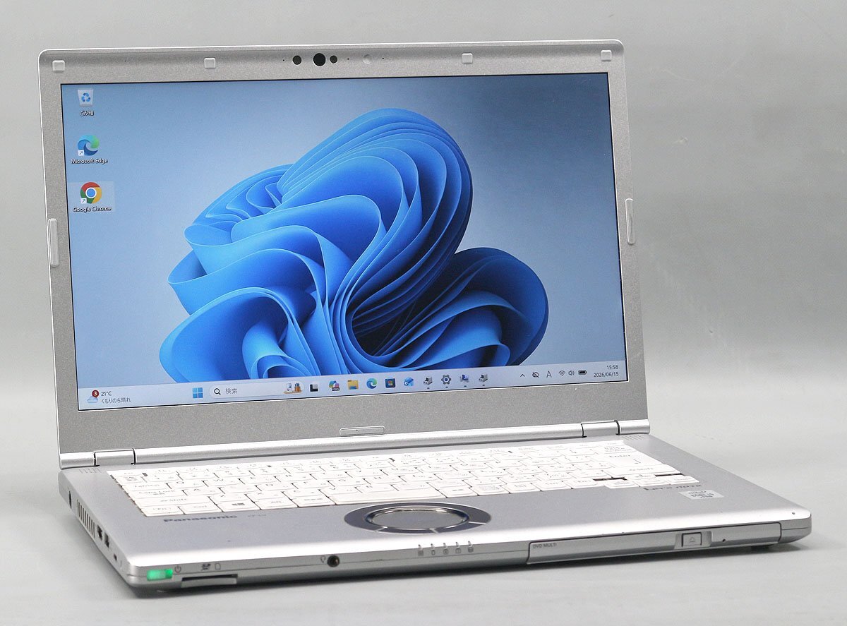 ■Panasonic 軽量 Let's Note CF-LV9DAVS 14型 第10世代 Core-i5-10310U RAM8GB SSD256GB SDカード DVDRAM WIN11 中古ノート/ラップ