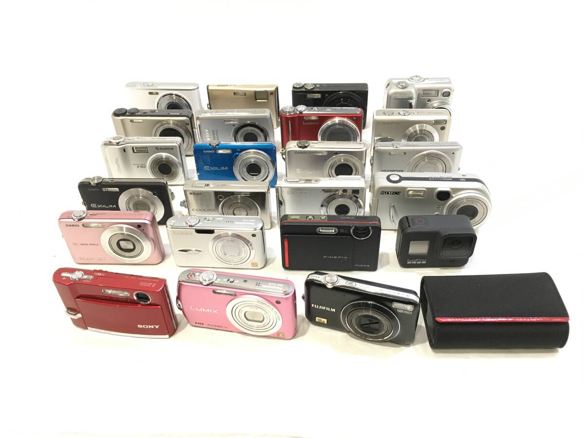 ☆ コンパクトデジタルカメラ まとめ 9 ☆ CASIO EX-Z1050 + FUJIFILM Z300 + RICOH CX2 他 20台 カシオ フジフィルム リコー