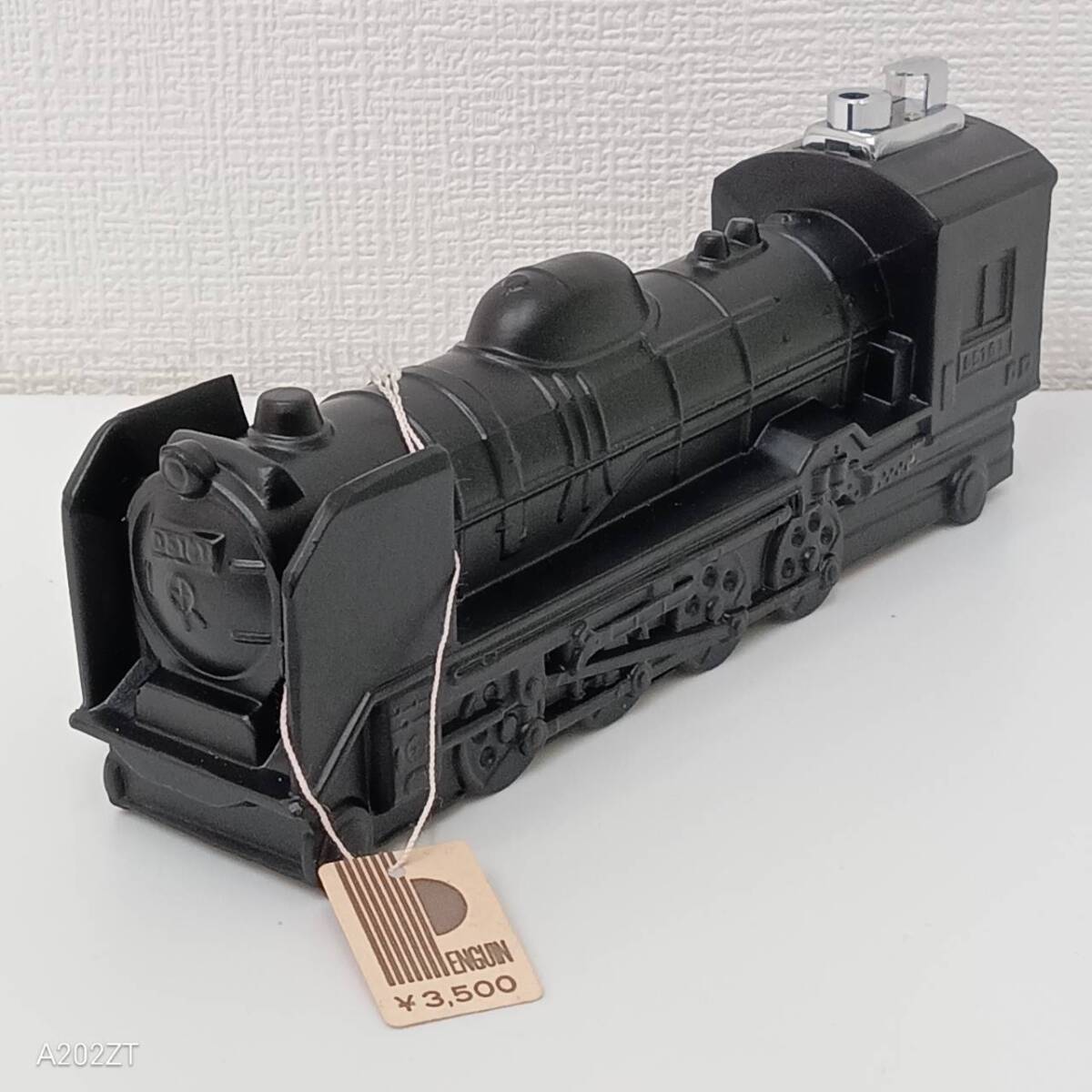 #4848-C PENGUIN ペンギン 卓上ガスライター 蒸気機関車D5101 インテリア アンティーク 置物 ヴィンテージ コレクター 昭和 レトロ 未使用
