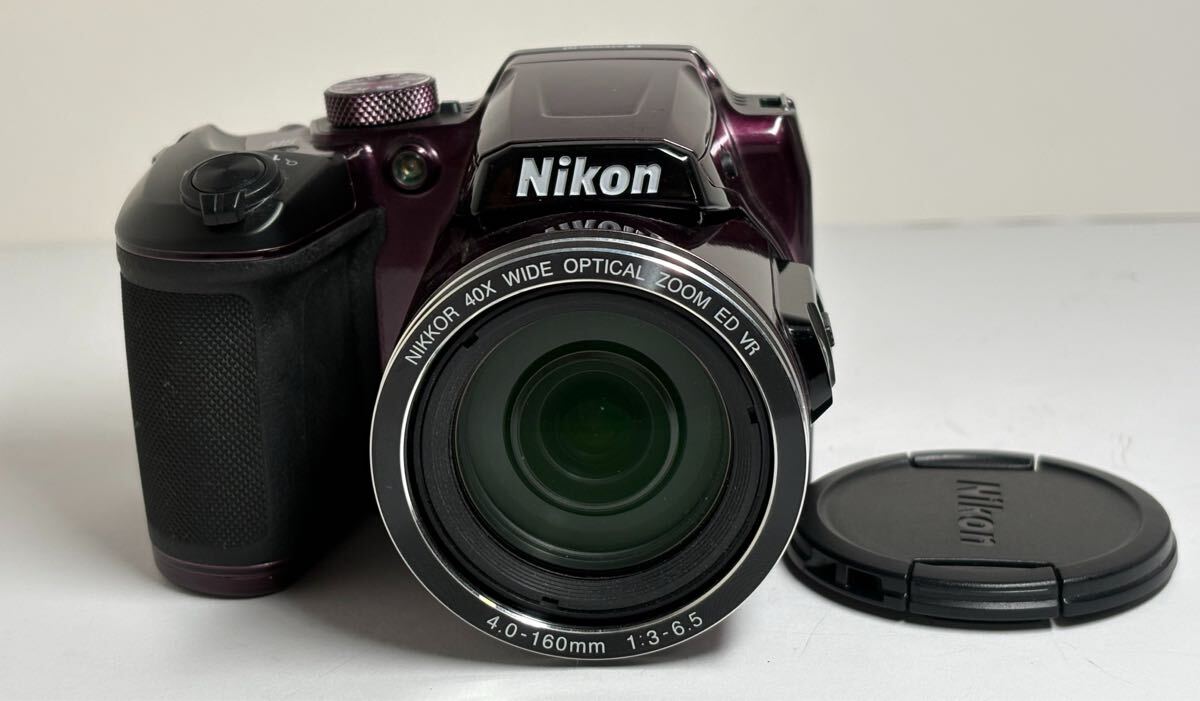 ★動作品★ニコン NIKON COOLPIX B500 プラム#1851