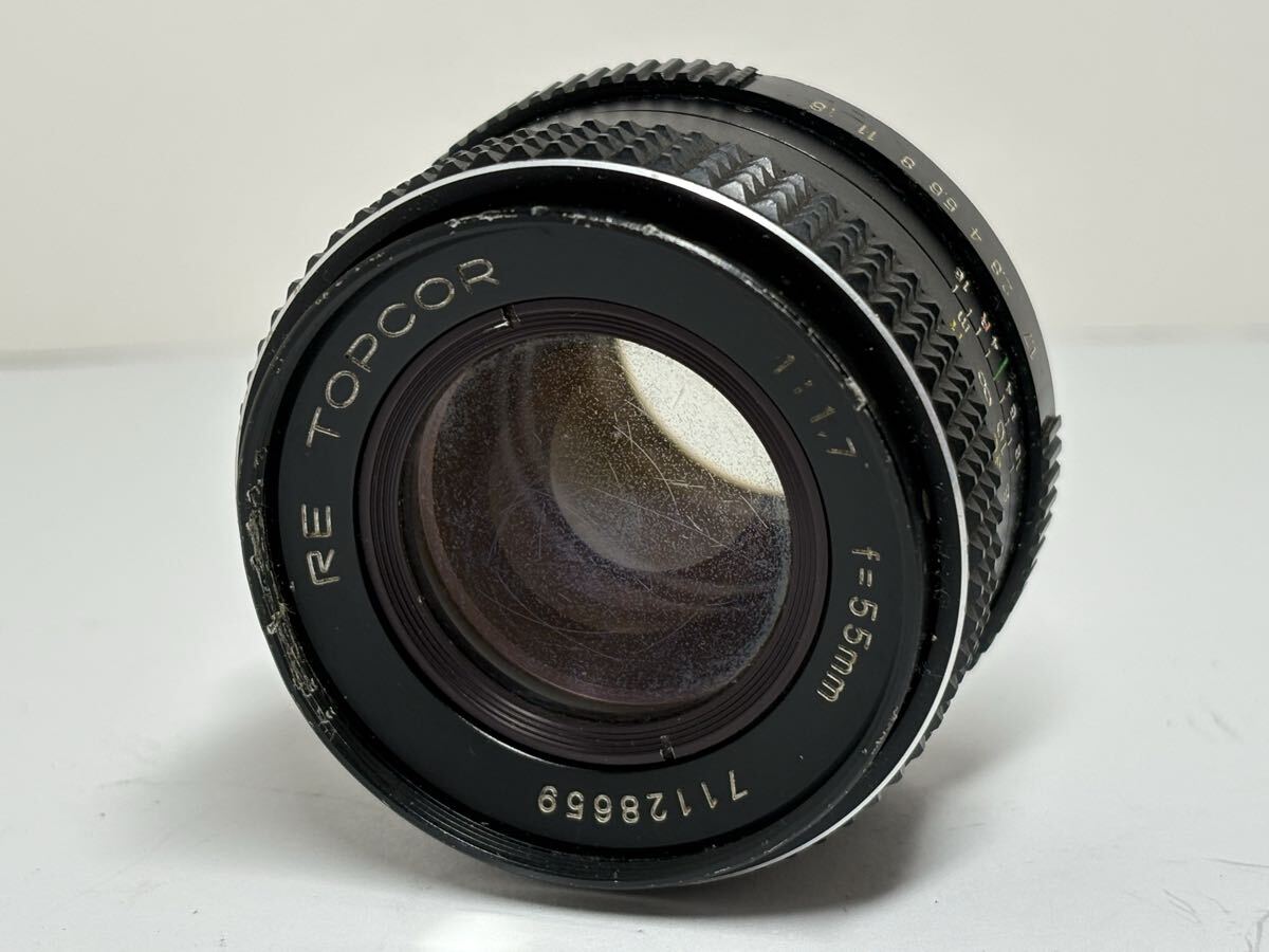 ★実用品★トプコン TOPCOR RE 55mm F1.7 #1827