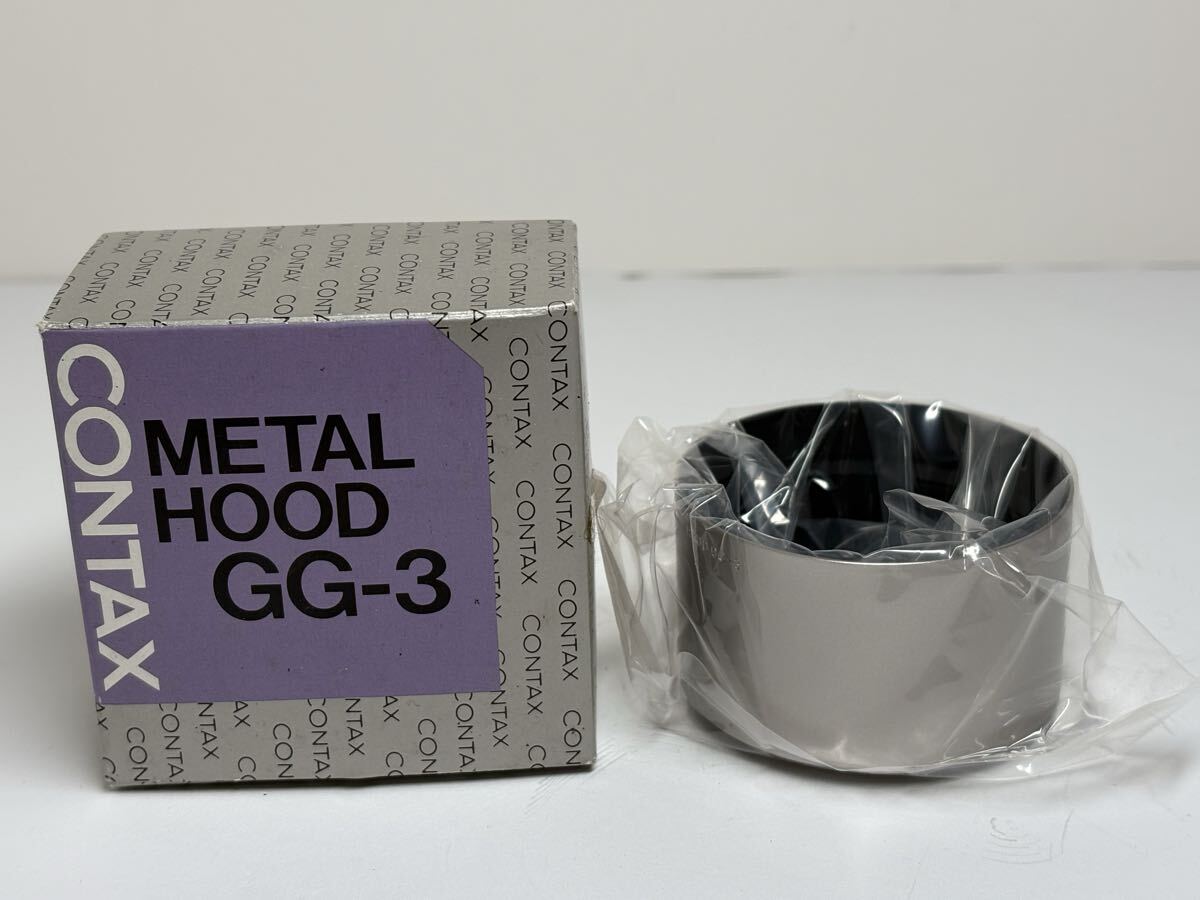 ★新品未使用★コンタックス CONTAX メタルフード GG-3 元箱付き#1825