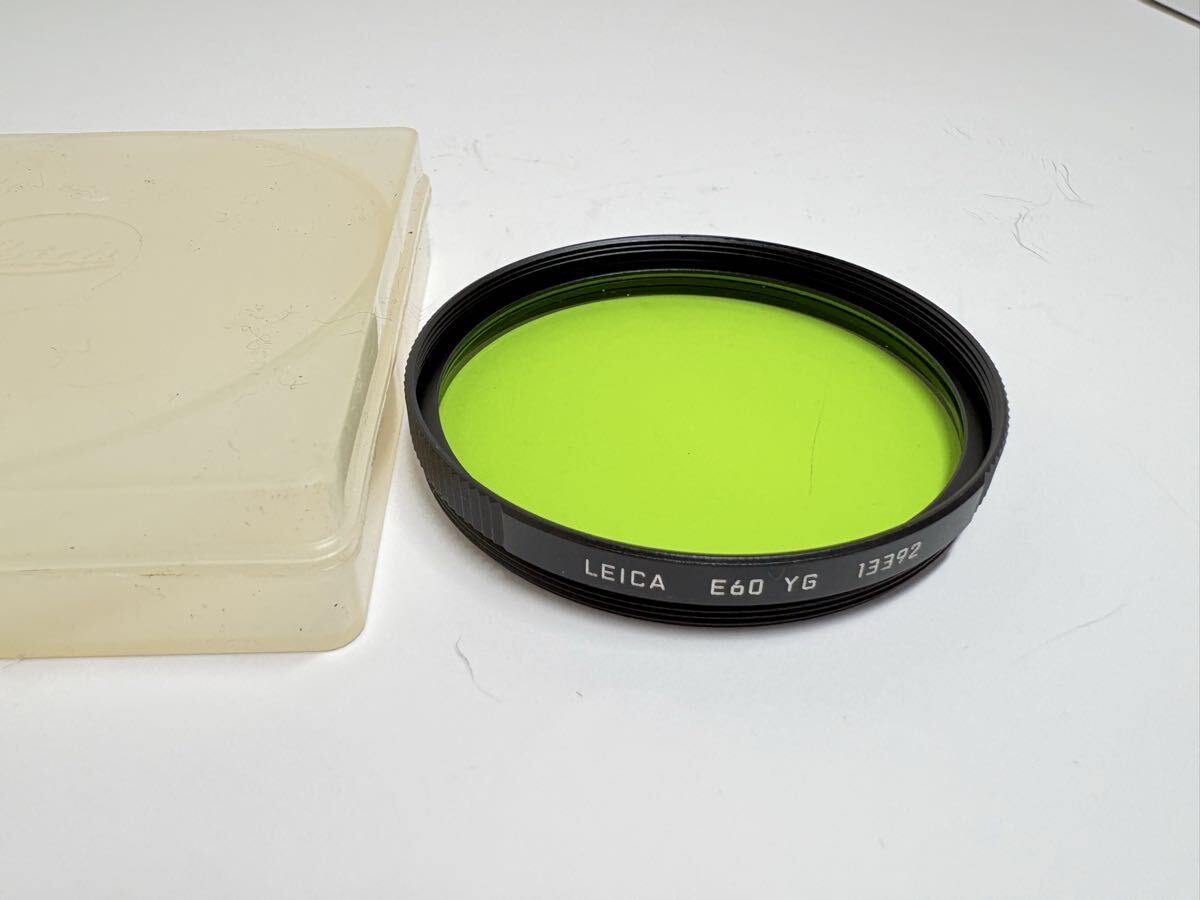 ★美品★ライカ LEICA E60 YG グリーンフィルター 13392#1820