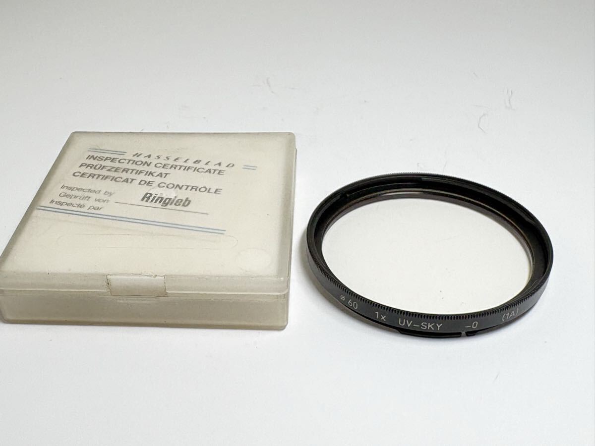 ★実用品★ハッセルブラッド HASSELBLAD φ60 1x UV-SKY -0 (1A)フィルター #1821