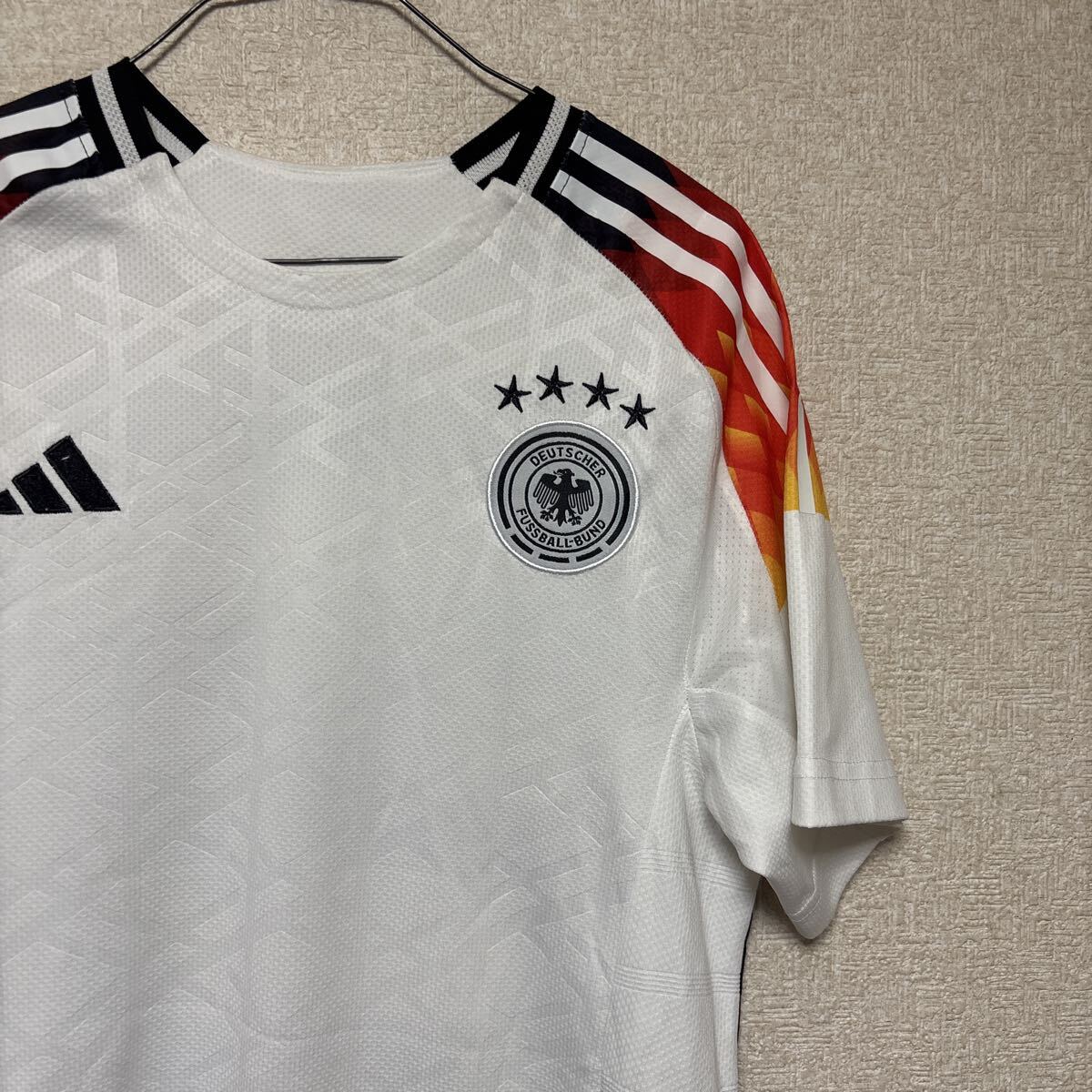 adidas ドイツ代表 2024-2025 ホーム ユニフォーム M HEAT.RDY オーセンティック スリムフィット EURO 白