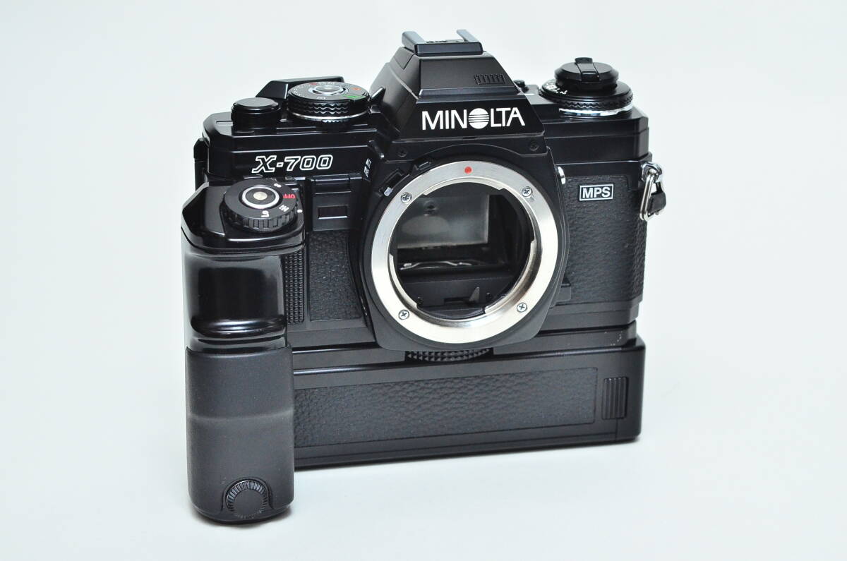 MINOLTA NewX-700 Body+MOTORDRIVE 1+MULTIFUCTIONBACK 美品