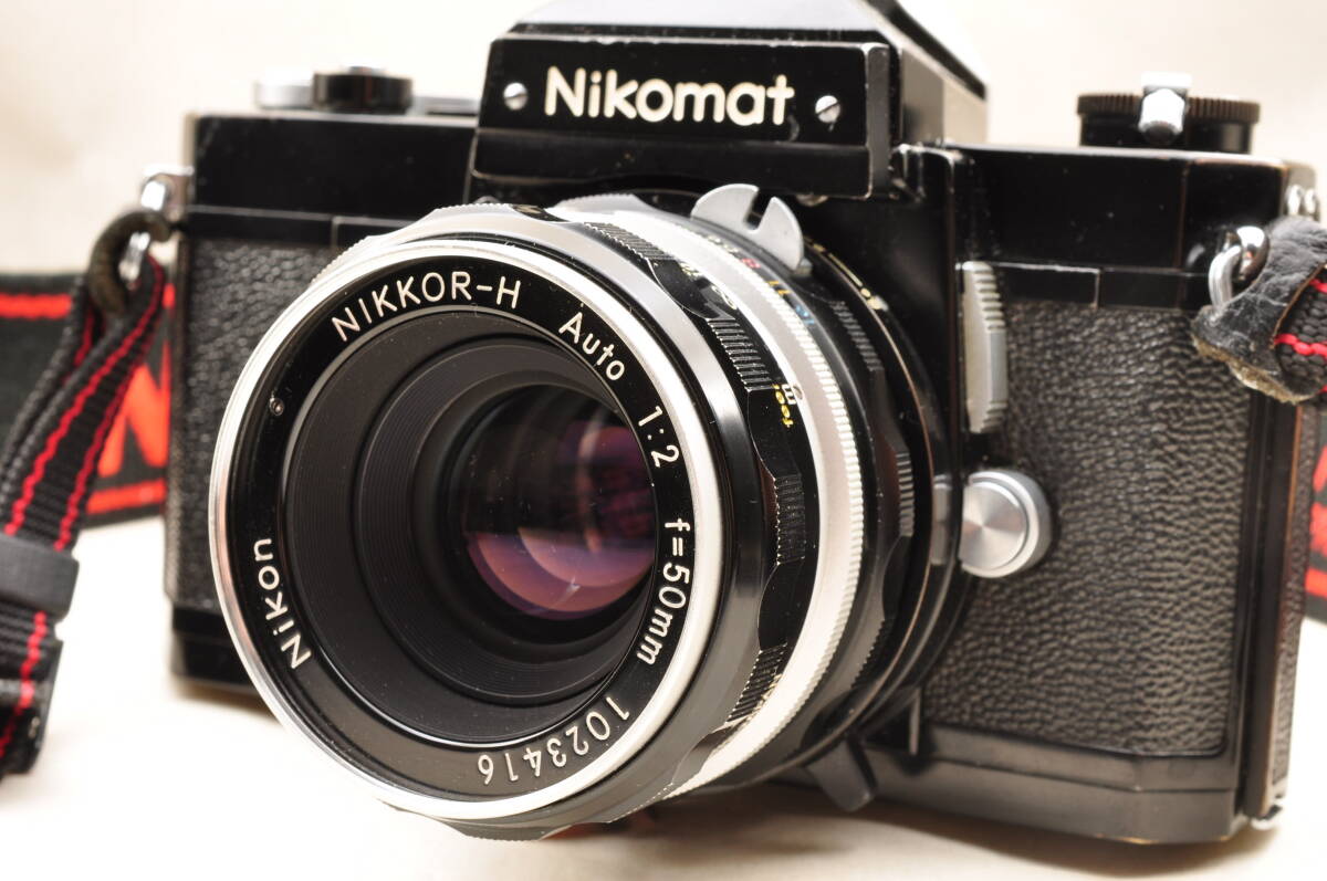 [ジャンク] Nikon Nikomat FTN 機械式フィルム一眼レフ＋Nikkor50mm f2 #2731900
