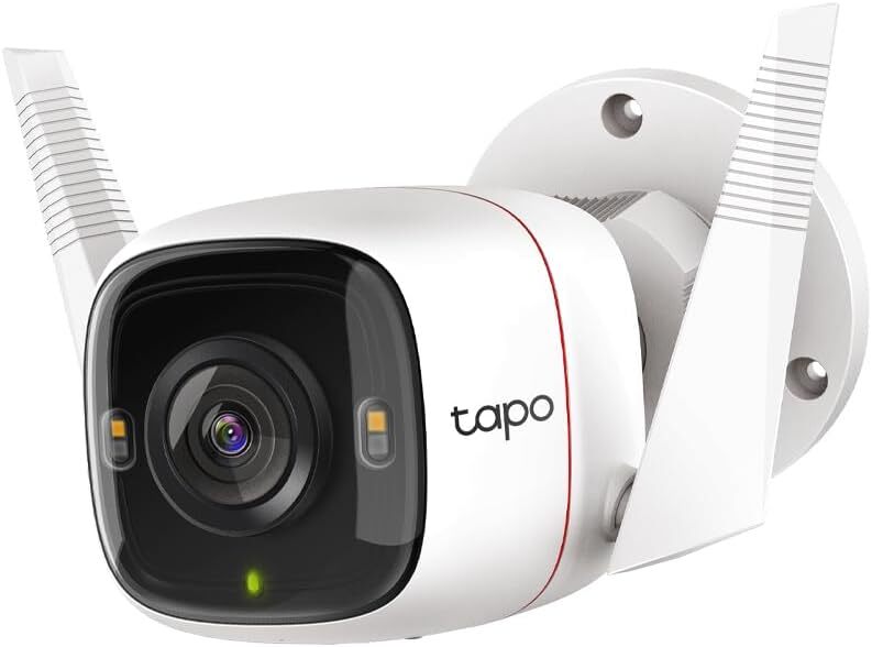 TP-Link WiFi ネットワークカメラ 屋外カメラ 防犯カメラ 2K QHD 照明 ライト 搭載 3年保証 音声通話可能 3年保証 Tapo C320WS