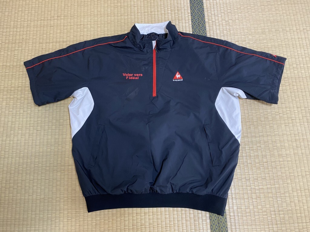 lecoqsportif/ルコック ゴルフ 中綿入り半袖ジップブルゾン LL