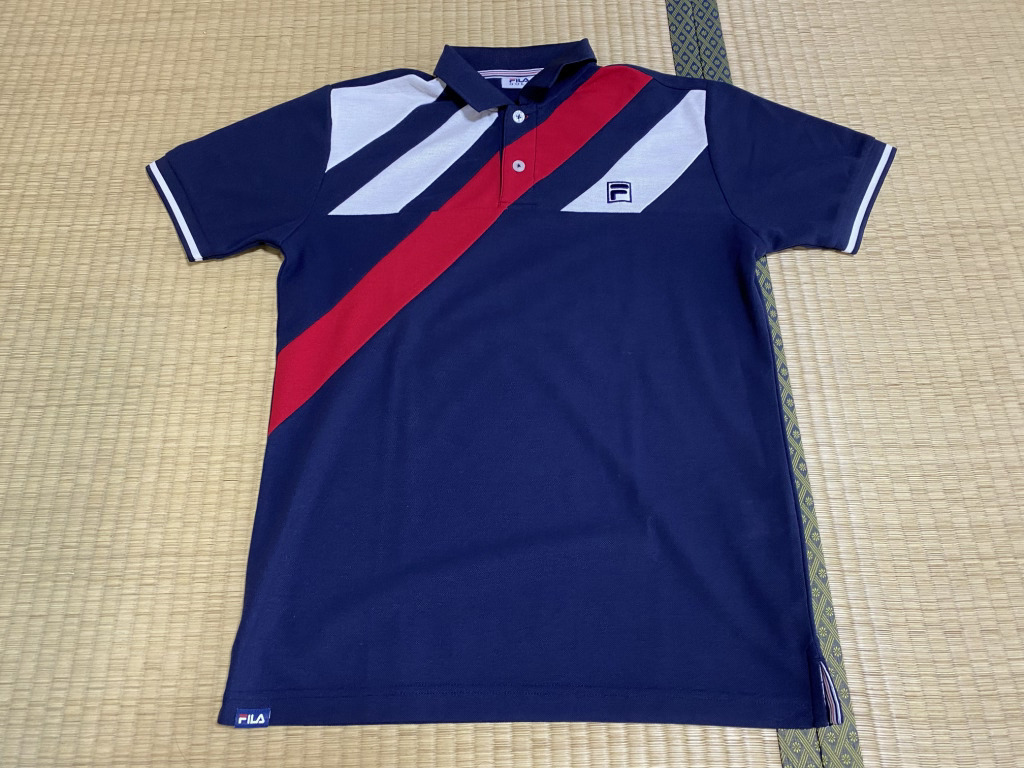 FILA GOLF/フィラゴルフ 速乾 半袖 ポロシャツ M
