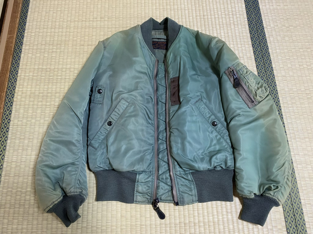 REAL McCOY'S/リアルマッコイズ　アルバートターナー　MA-1 フライトジャケット XS 退色あり