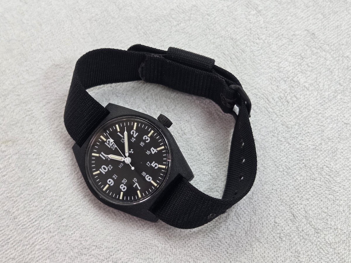 1990年製 MARATHON マラソン ミリタリーウォッチ　希少　手巻（軍用時計 ハミルトン　timex）