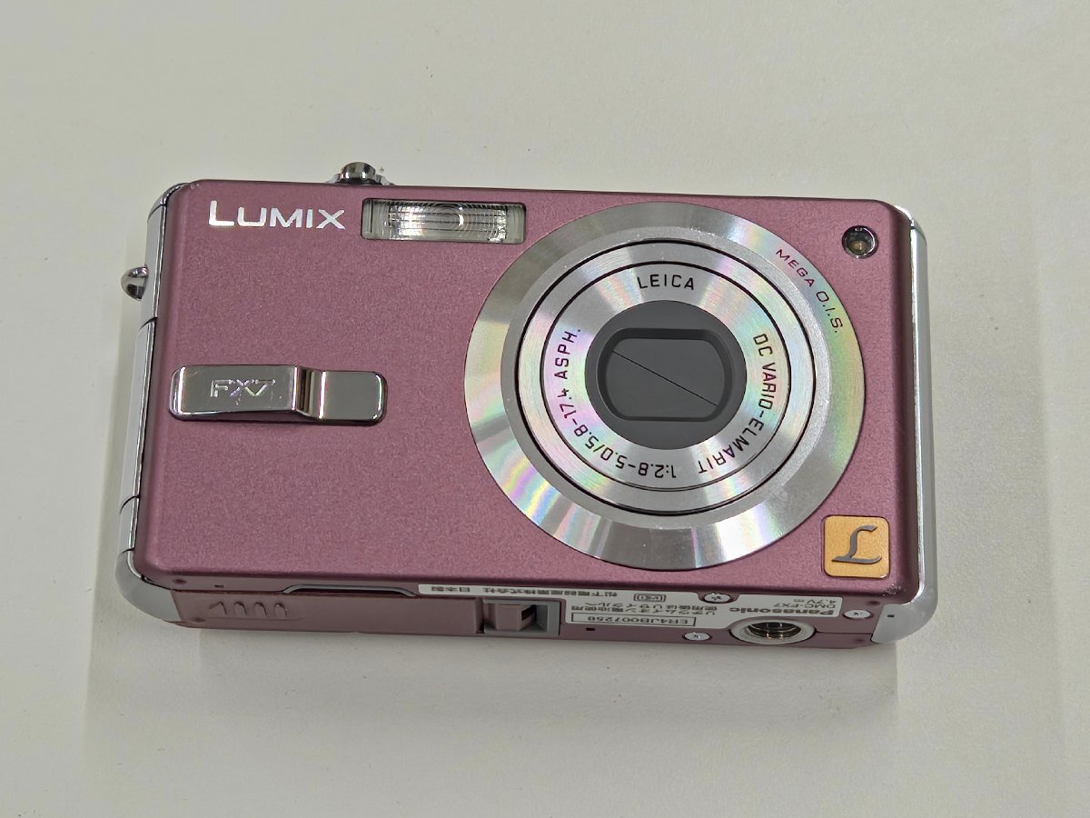 ルミックス LUMIX DMC-FX7 ピンクブロンズ デジカメ ジャンク 動作未確認 Panasonic パナソニック コンパクトデジタルカメラ #26128⑧