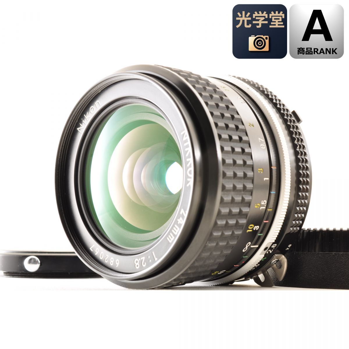 Nikon Ai Nikkor 24mm f/2.8 MF 単焦点 Fマウント用 カメラレンズ 交換レンズ ニコン