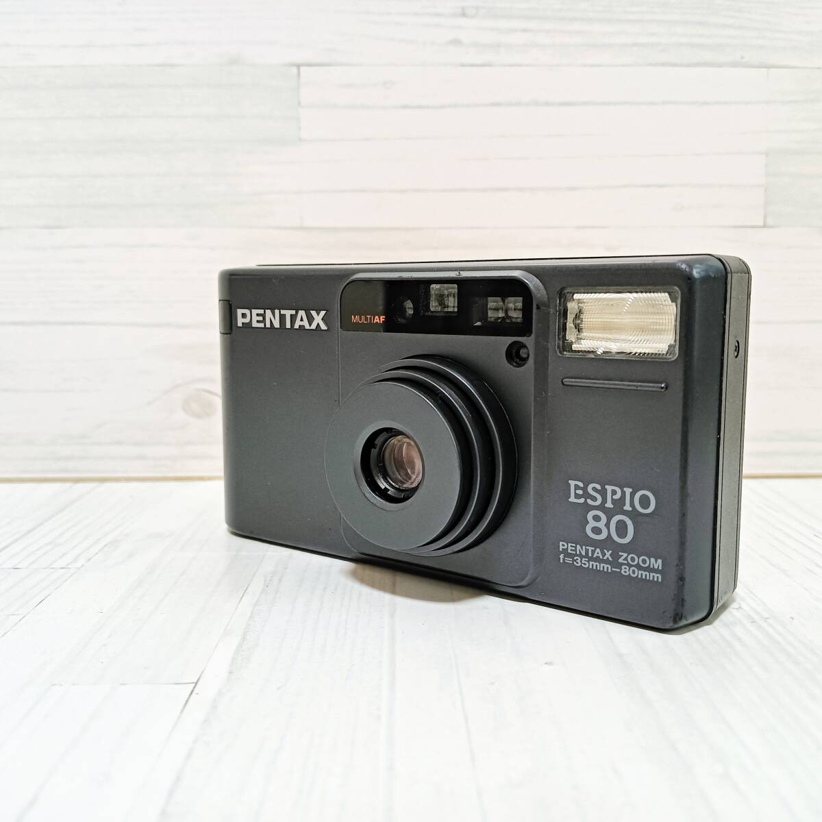 【動作確認済】PENTAX ペンタックス ESPIO エスピオ 80 コンパクトフィルムカメラ 35mm 80mm F4.1 F8.7 CR123A