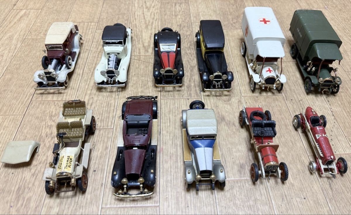 全て RIO リオ ダイキャストカー 1/43 Bugatti Royale Fiat autocarro militare クラシックカー 等 ミニカー 大量 まとめて 11点 L100