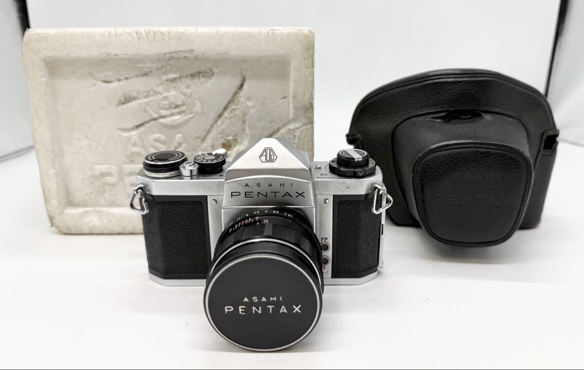 ASAHI PENTAX アサヒペンタックス 一眼レフフィルムカメラ SMC PENTAX 1:1.8/55 カメラ L85