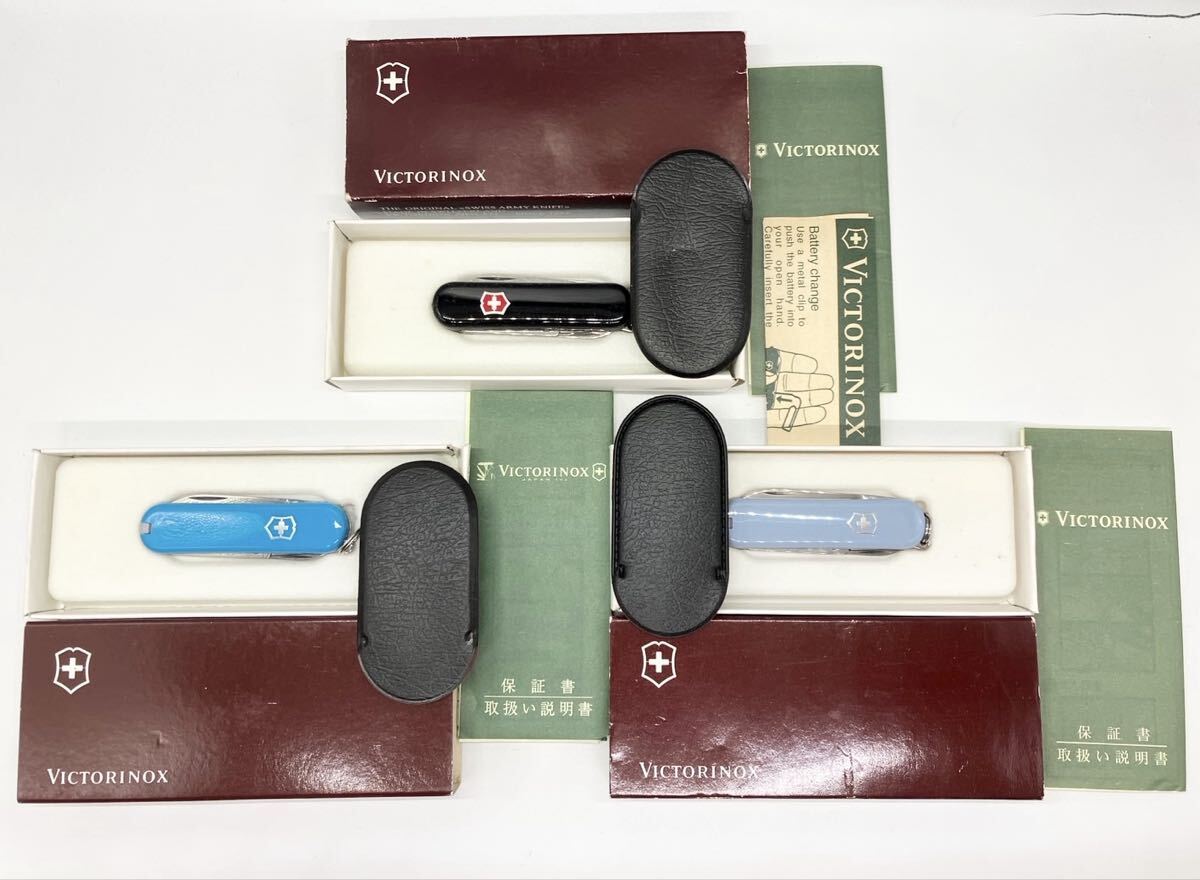 未使用 ！？ VICTORINOX ビクトリノックス スイスライト クラシック 等 大量 まとめて 3点 12