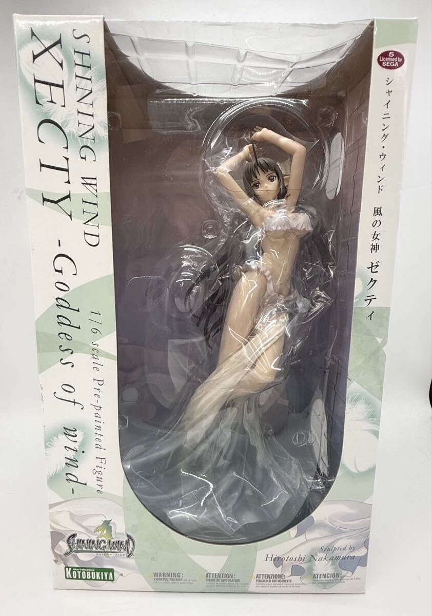 未使用☆ 未開封☆ 風の女神 ゼクティ シャイニング・ウィンド 1/8 完成品 フィギュア コトブキヤ M23