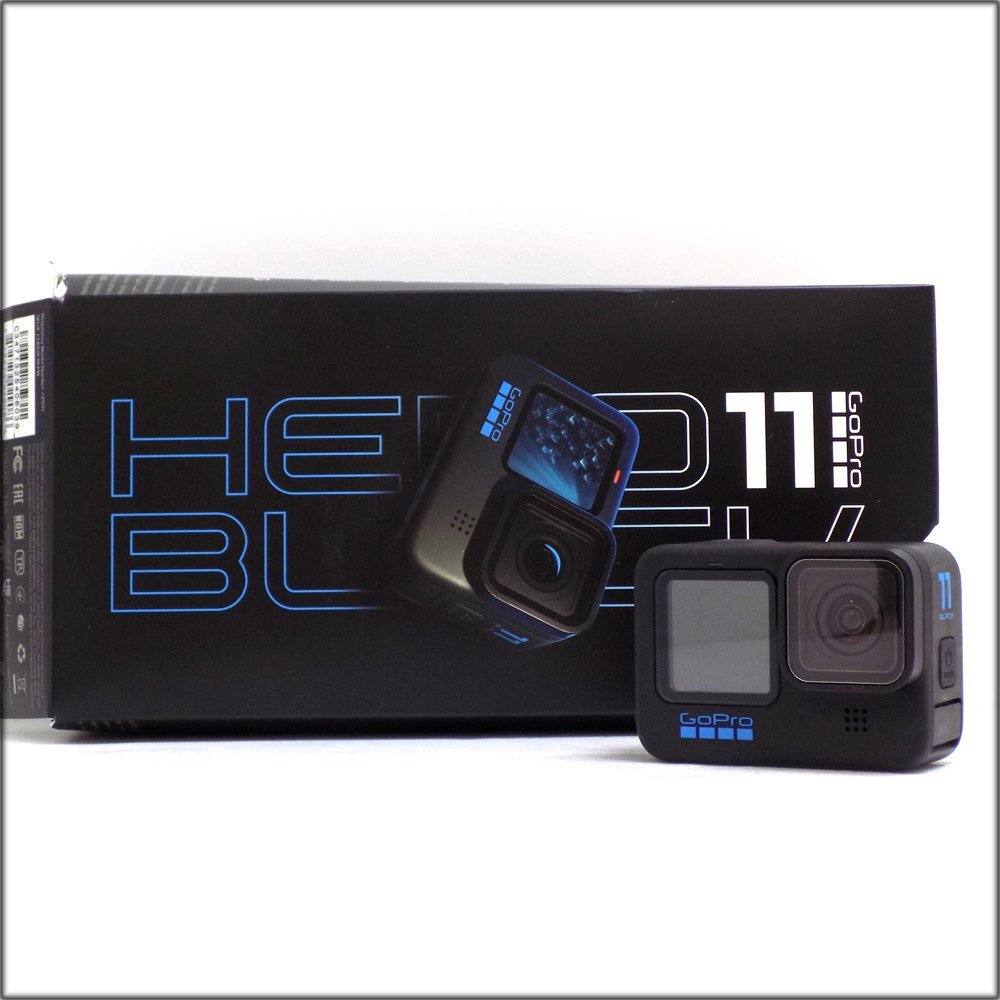 美品 GoPro HERO11 BLACK CHDHX-111-FW ウェアラブルカメラ ゴープロ 本体 バッテリー3個付