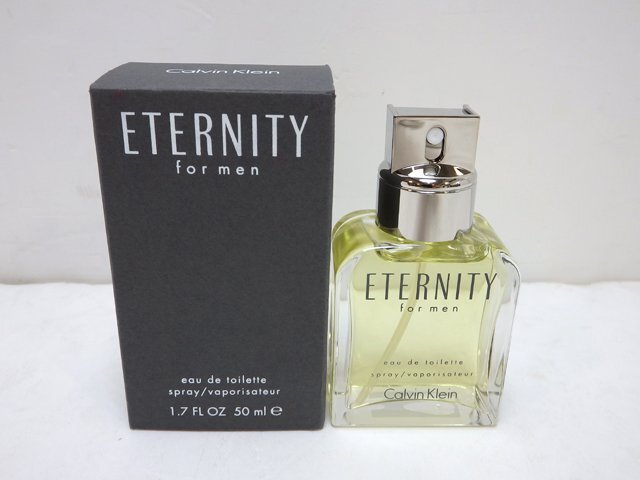 Calvin Klein カルバンクライン ETERNITY for men エタニティ フォーメン■オードトワレ EDT 50ml 残量ほぼ満量■検索用/香水 フレグランス