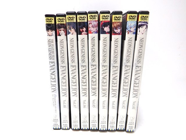 DVD 新世紀エヴァンゲリオン Vol.1～8 劇場版 DEATH(TRUE)Air/まごころを、君に