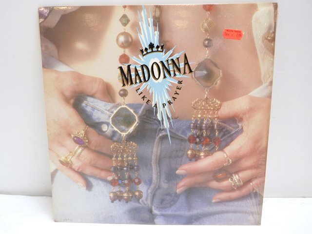 LP レコード / US盤 Madonna マドンナ Like A Prayer LP 米盤 1989オリジナル 9 25844-1